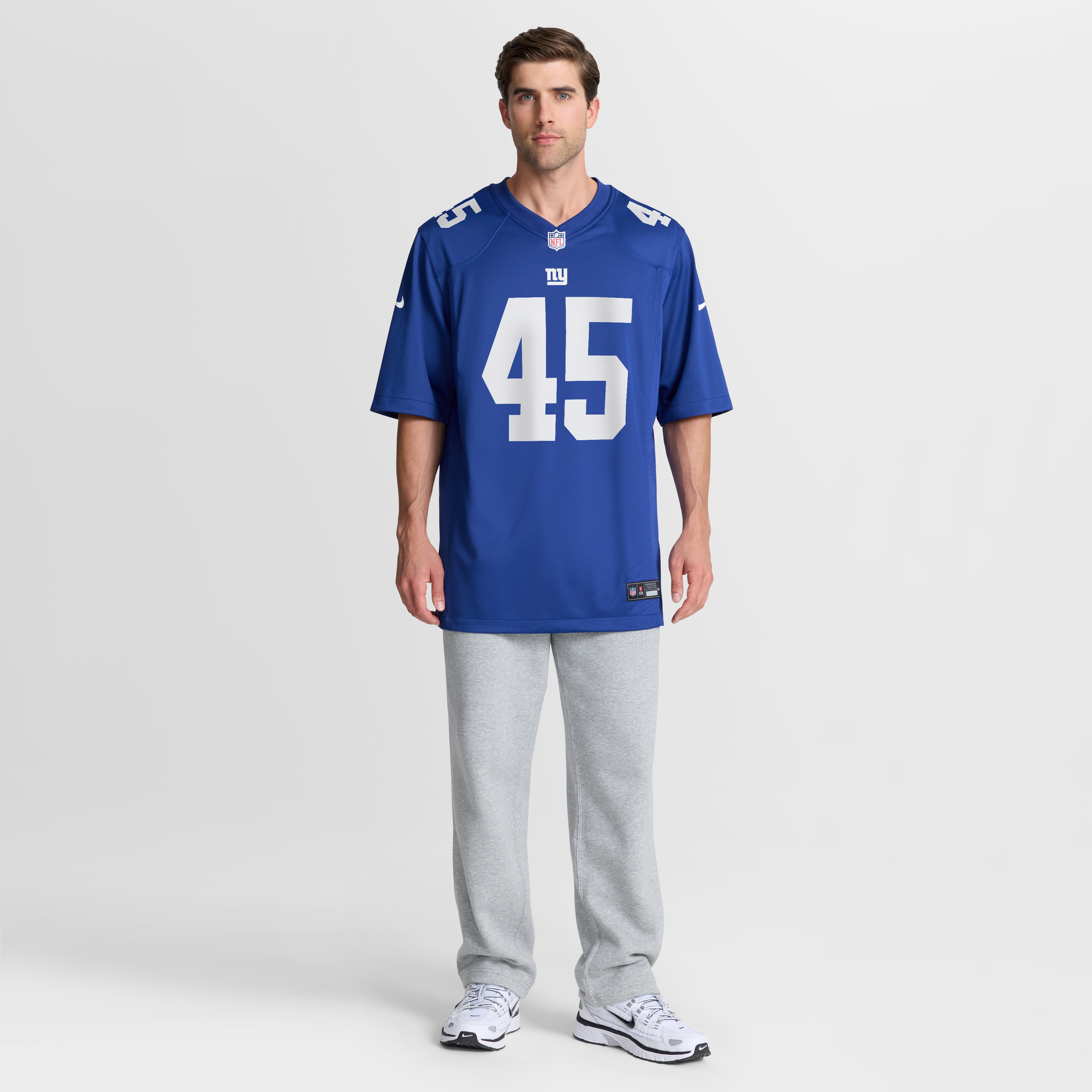 Patrick Ricard New York Giants Team Game Jersey - Royal - Image 5
