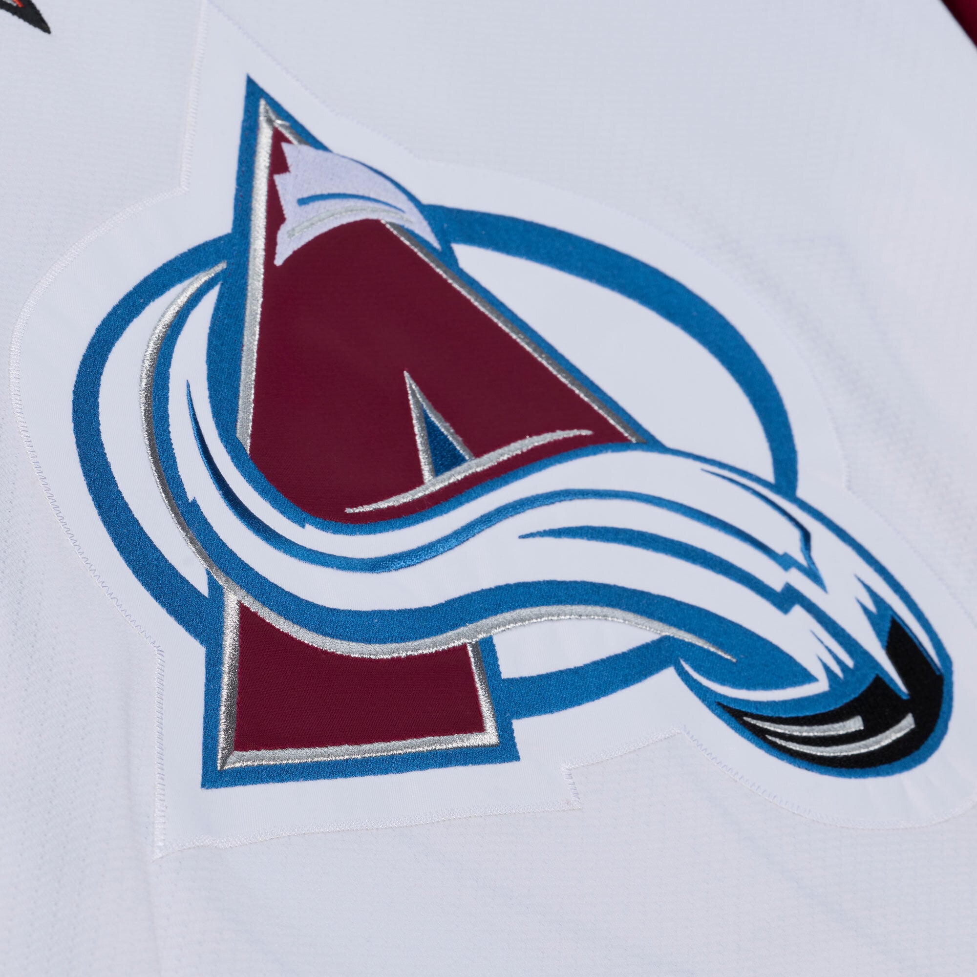 Patrick Roy Colorado Avalanche 1995 Power Play Jersey - White - Image 4