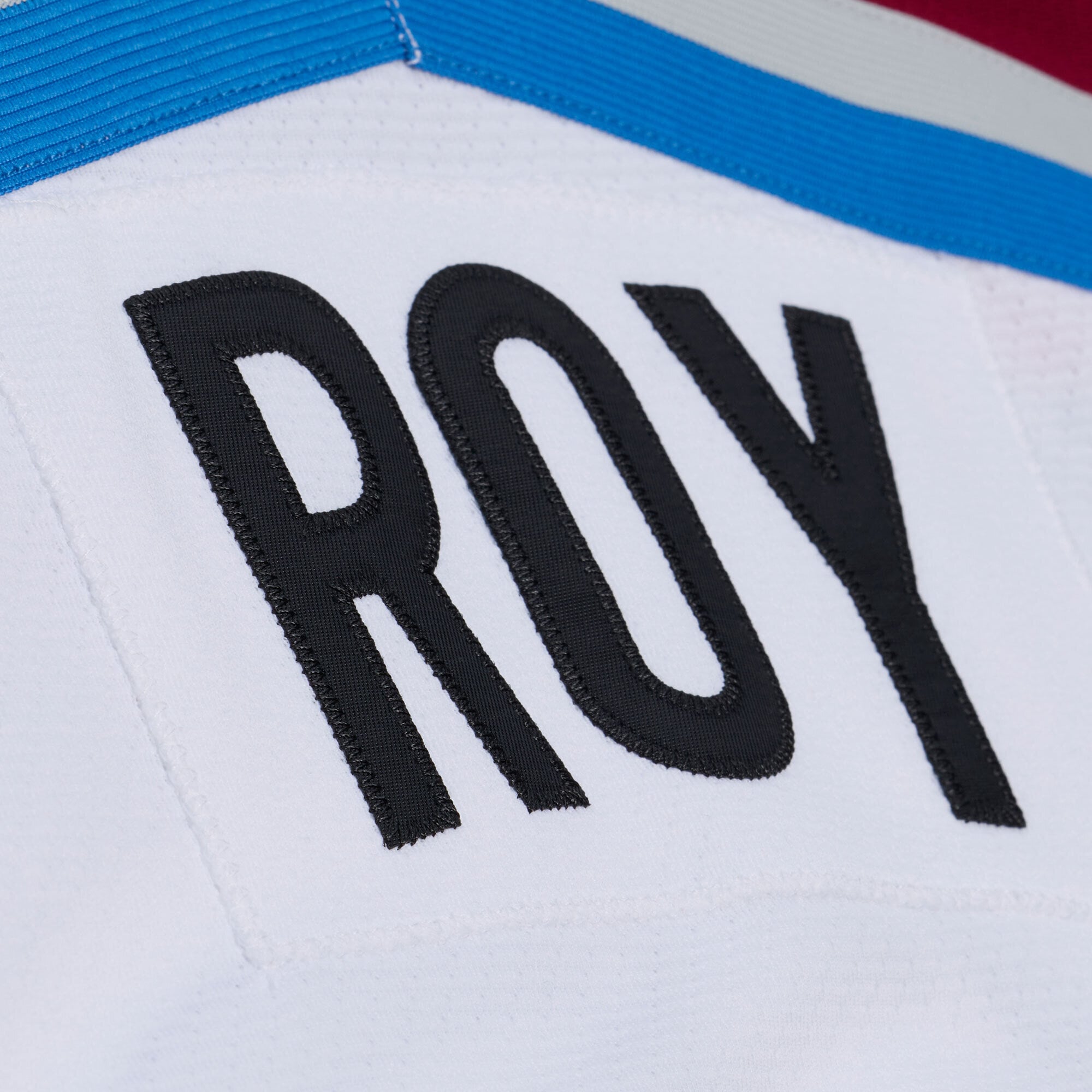 Patrick Roy Colorado Avalanche 1995 Power Play Jersey - White - Image 9