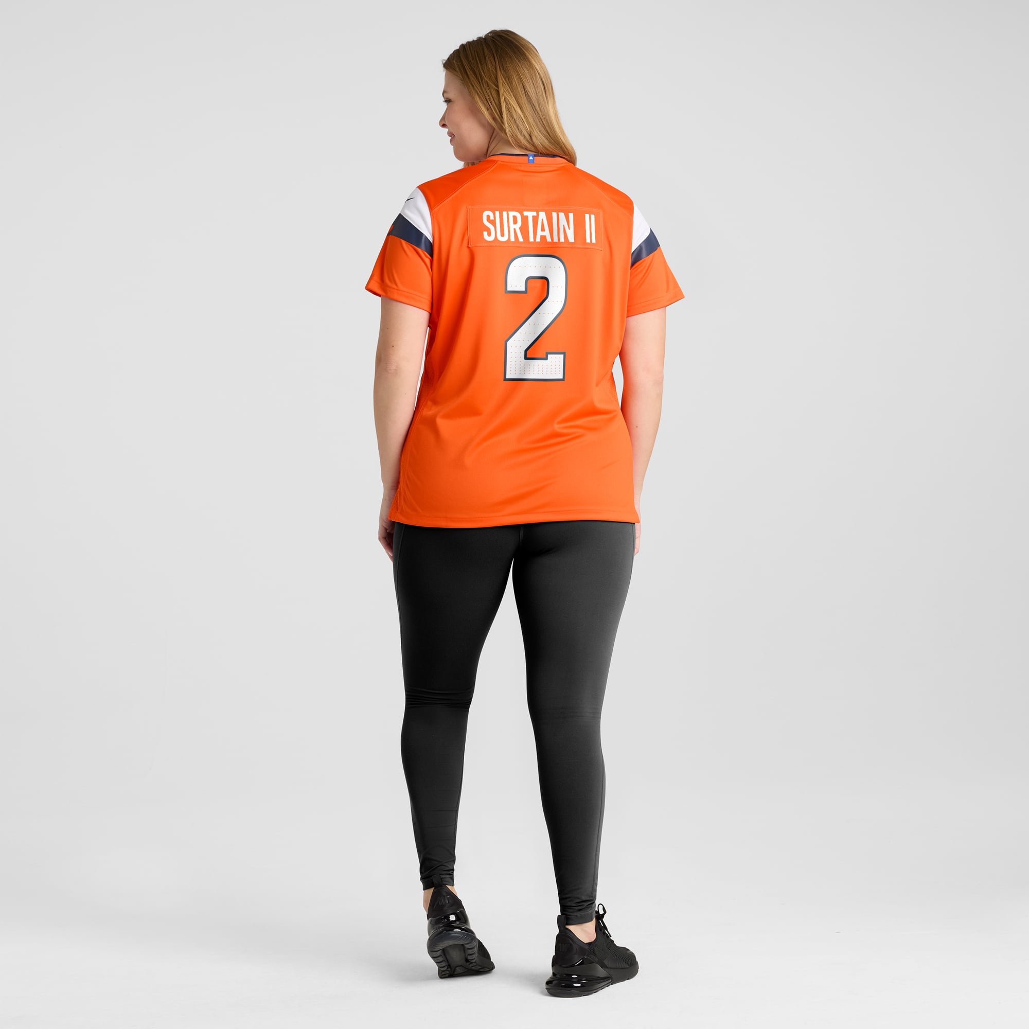 Patrick Surtain II Denver Broncos Women's Alternate Game Jersey - Orange - Image 8