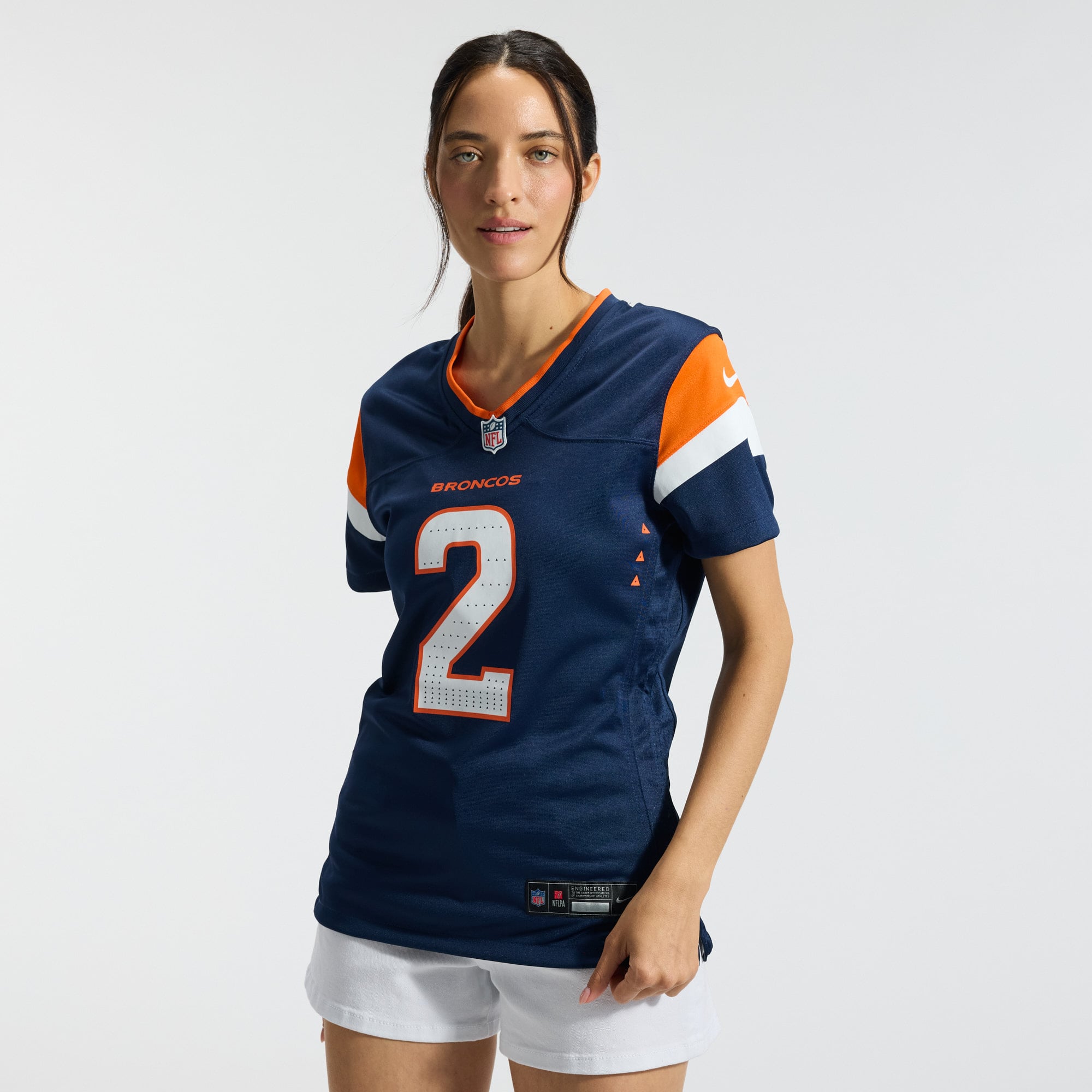 Patrick Surtain II Denver Broncos Women's Game Jersey - Navy - Image 4