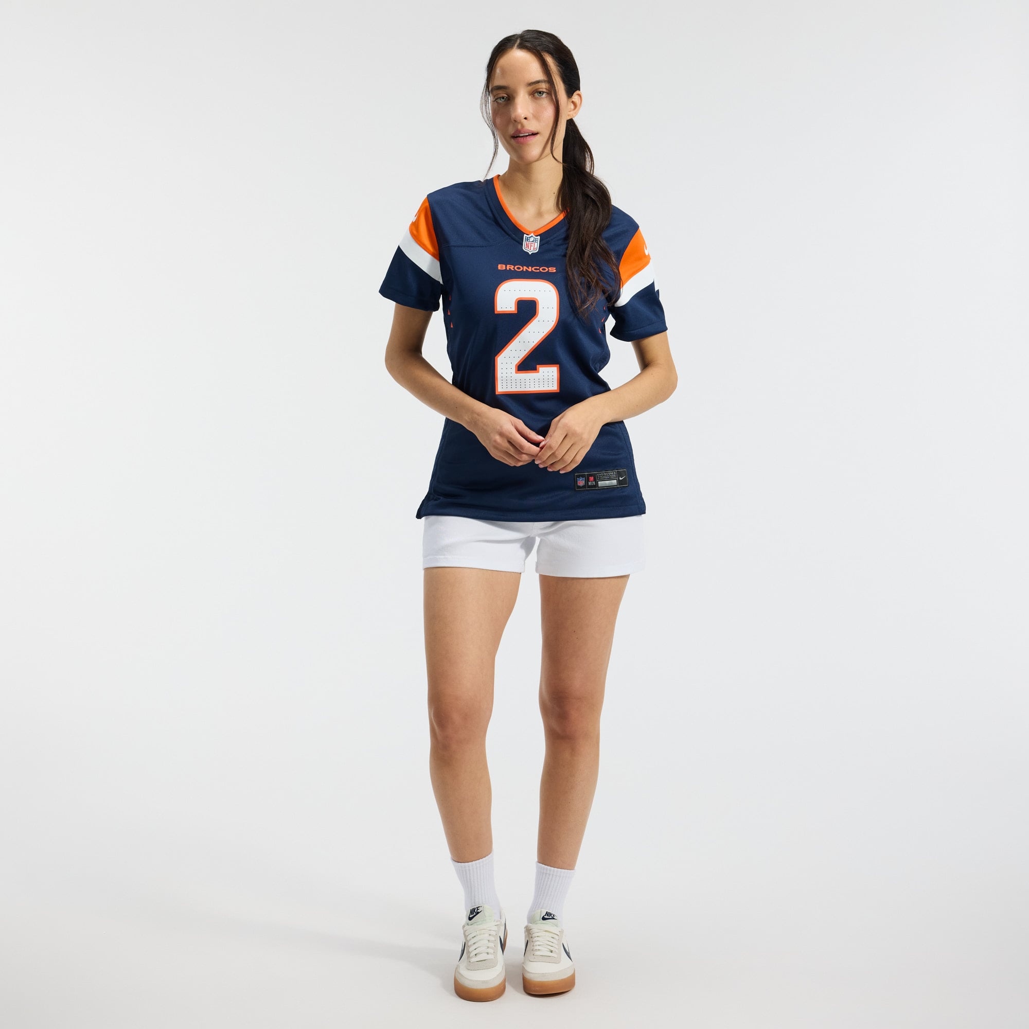 Patrick Surtain II Denver Broncos Women's Game Jersey - Navy - Image 6