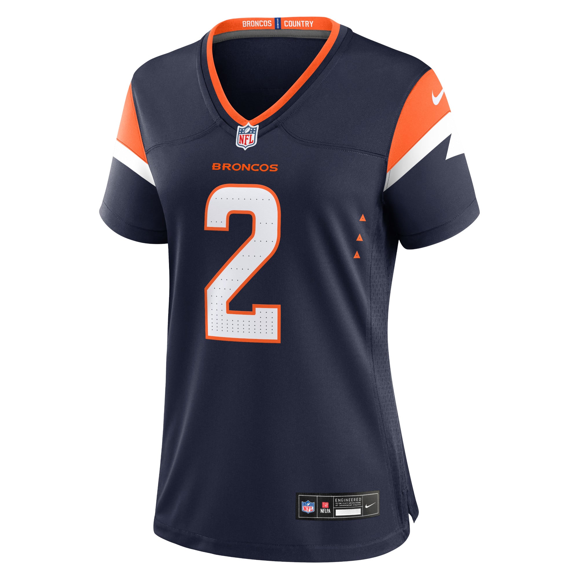 Patrick Surtain II Denver Broncos Women's Game Jersey - Navy - Image 8
