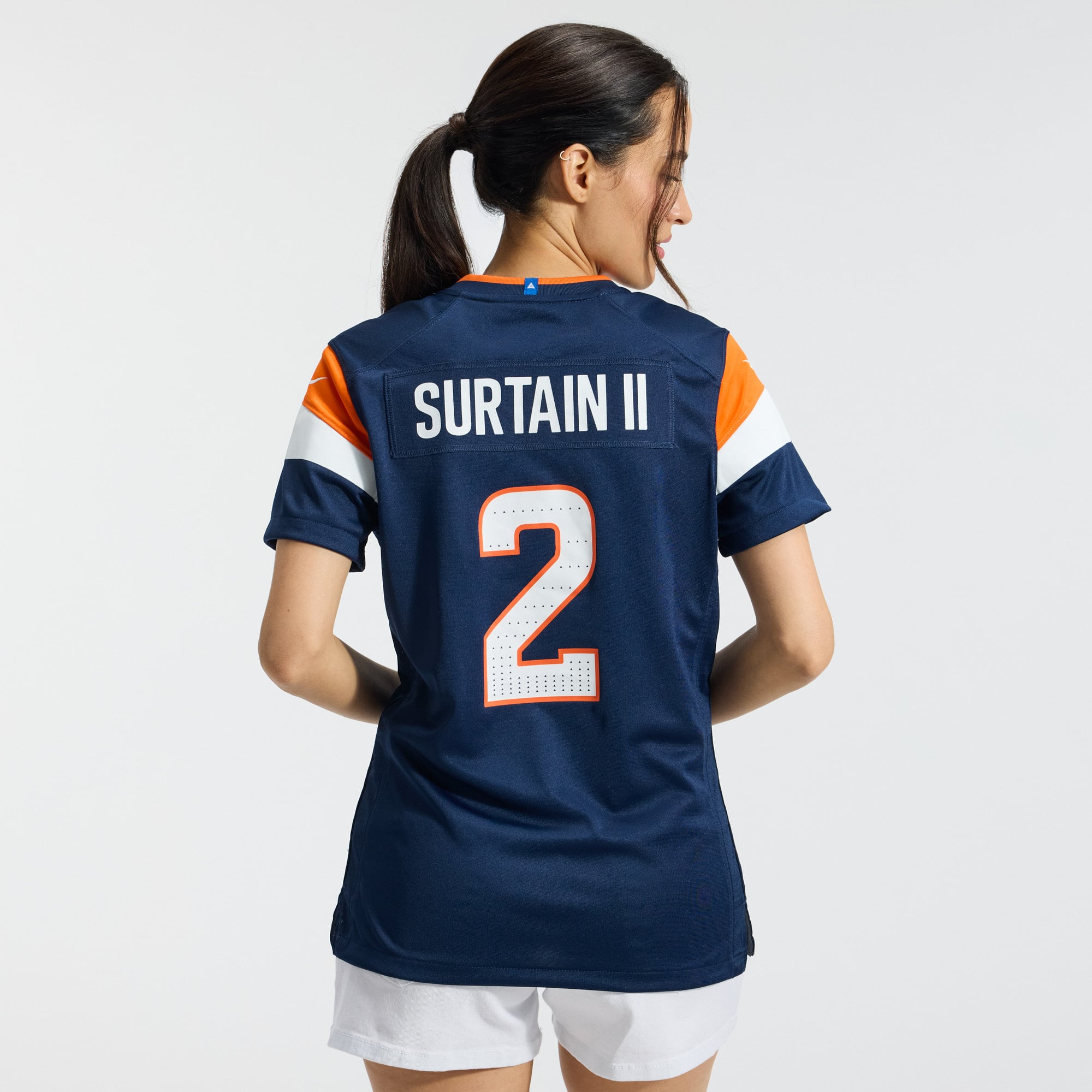 Patrick Surtain II Denver Broncos Women's Game Jersey - Navy - Image 5