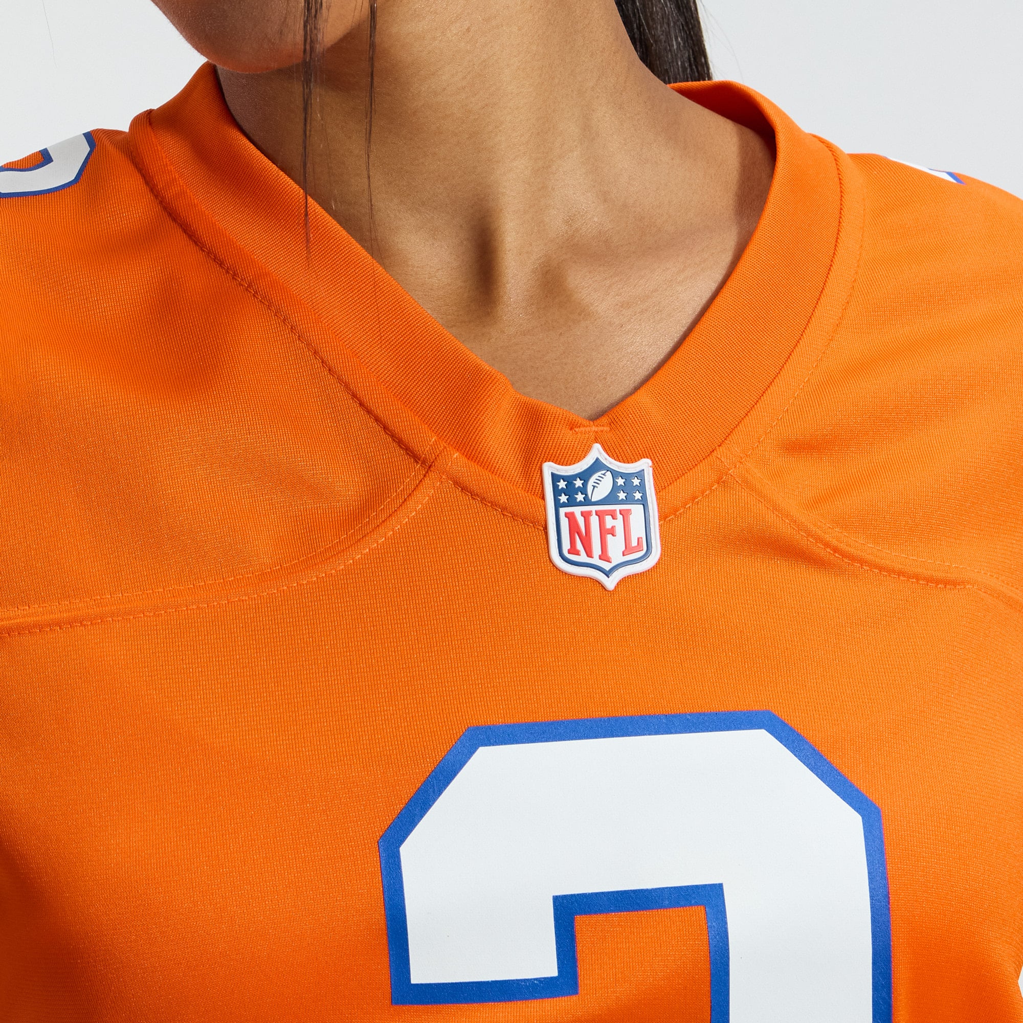 Patrick Surtain II Denver Broncos Women's Mile High Collection 1977 Throwback Player Game Jersey - Orange - Image 9