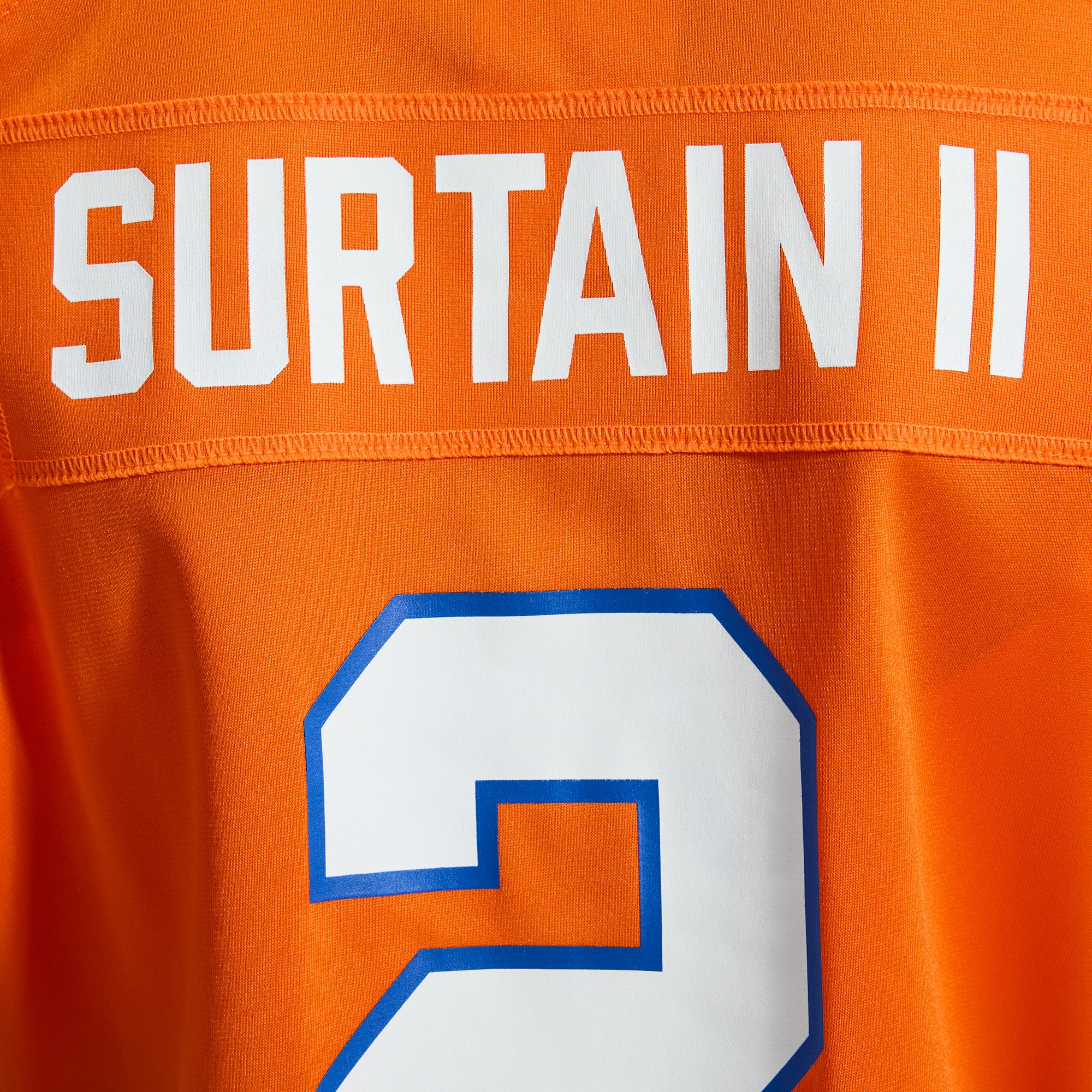 Patrick Surtain II Denver Broncos Women's Mile High Collection 1977 Throwback Player Game Jersey - Orange - Image 12