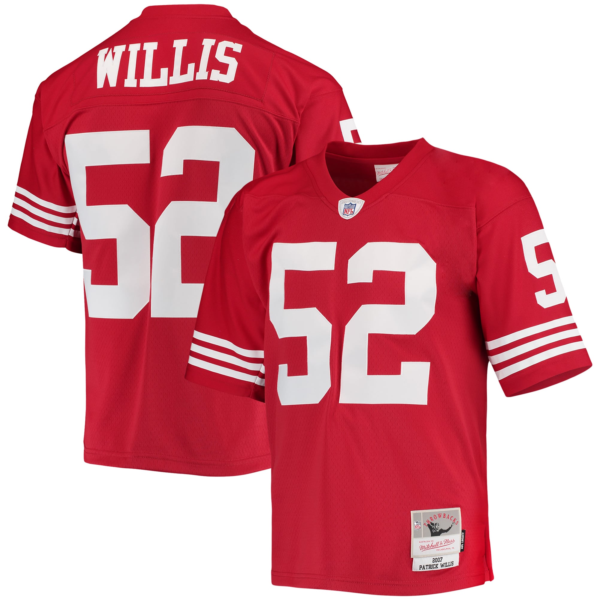 Patrick Willis San Francisco 49ers Legacy Jersey - Scarlet - Image 2