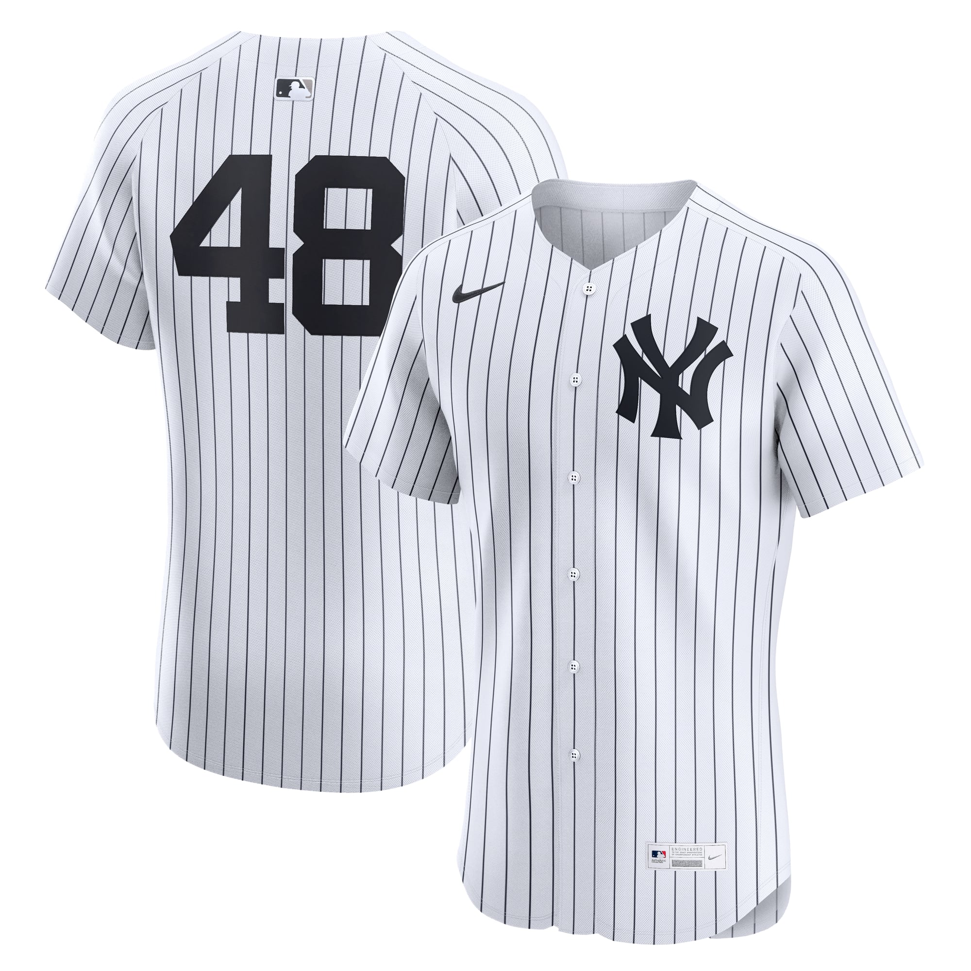 Paul Goldschmidt New York Yankees Home Elite Player Jersey - White - Image 2