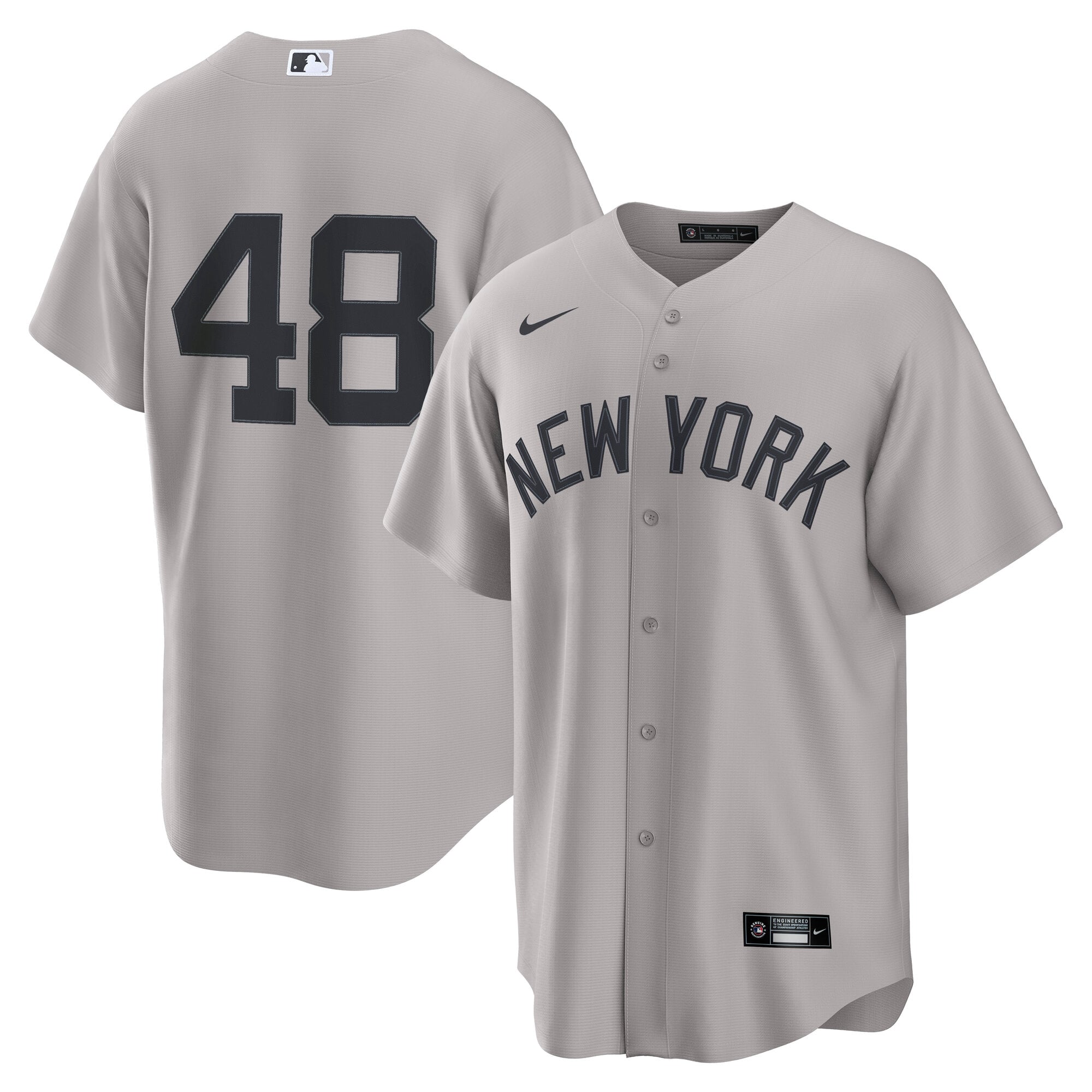Paul Goldschmidt New York Yankees Road Jersey - Gray - Image 2