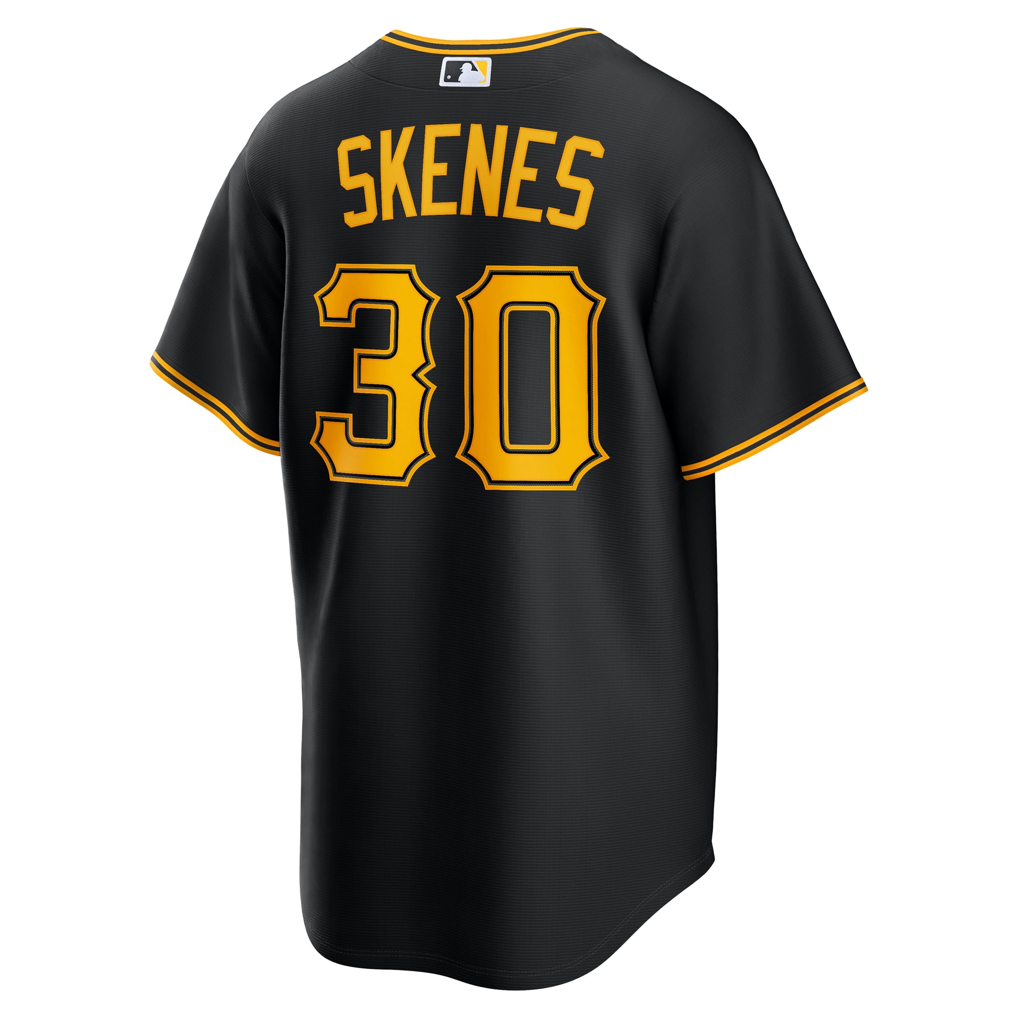 Paul Skenes Pittsburgh Pirates Alternate 2 Jersey - Black - Image 4