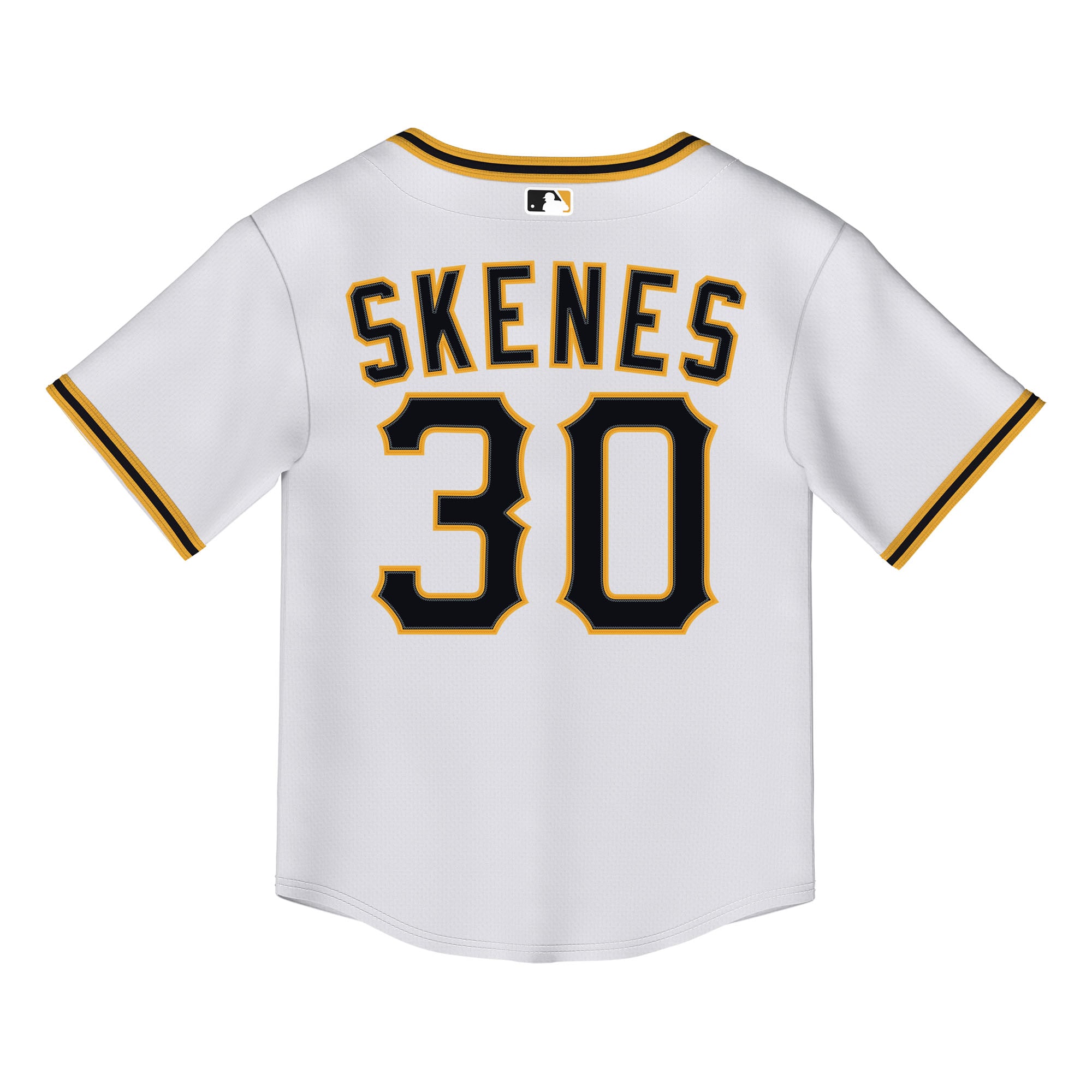 Paul Skenes Pittsburgh Pirates Toddler Home 2.0 Player Jersey - White - Image 4