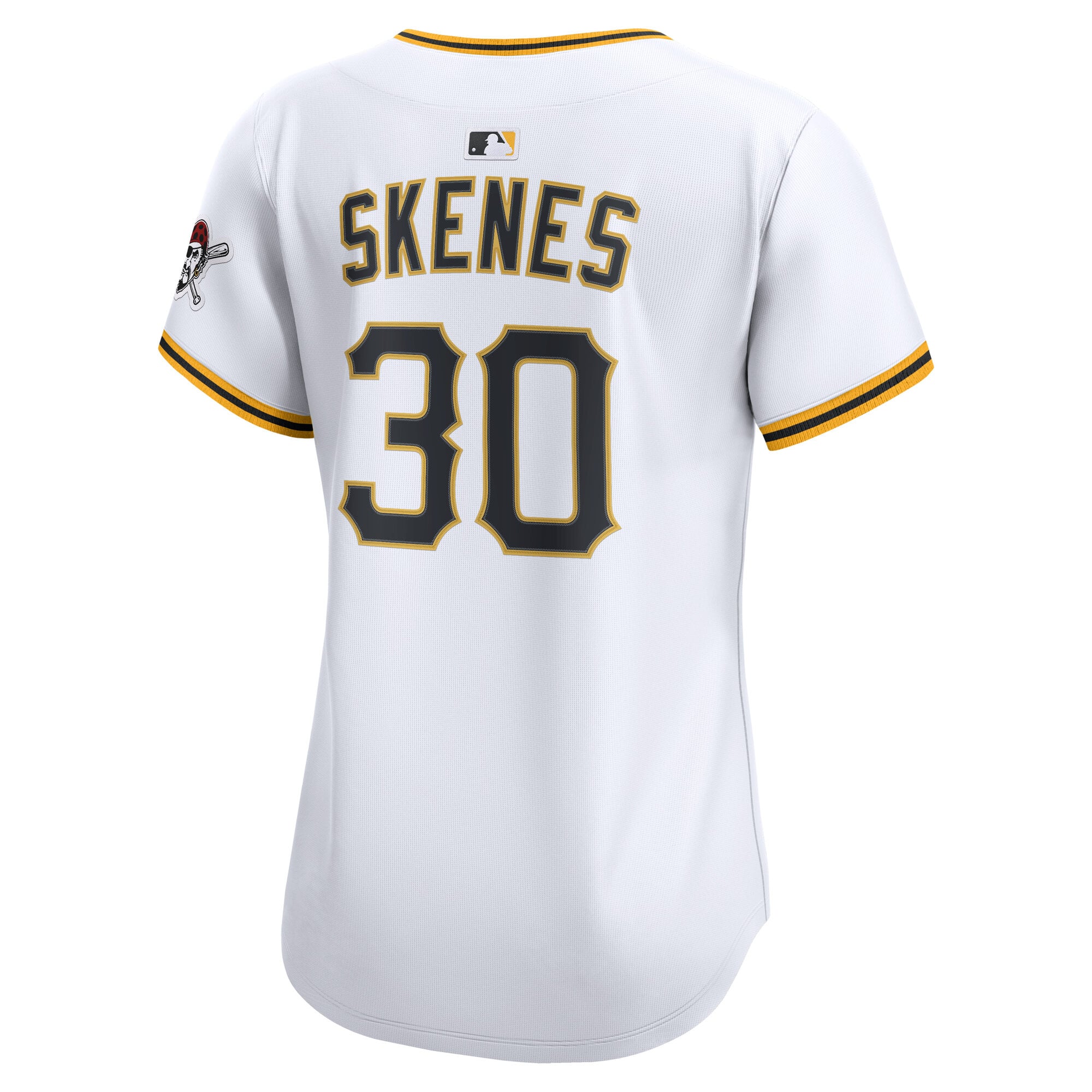 Paul Skenes Pittsburgh Pirates Women's Home Limited Player Jersey - White - Image 4