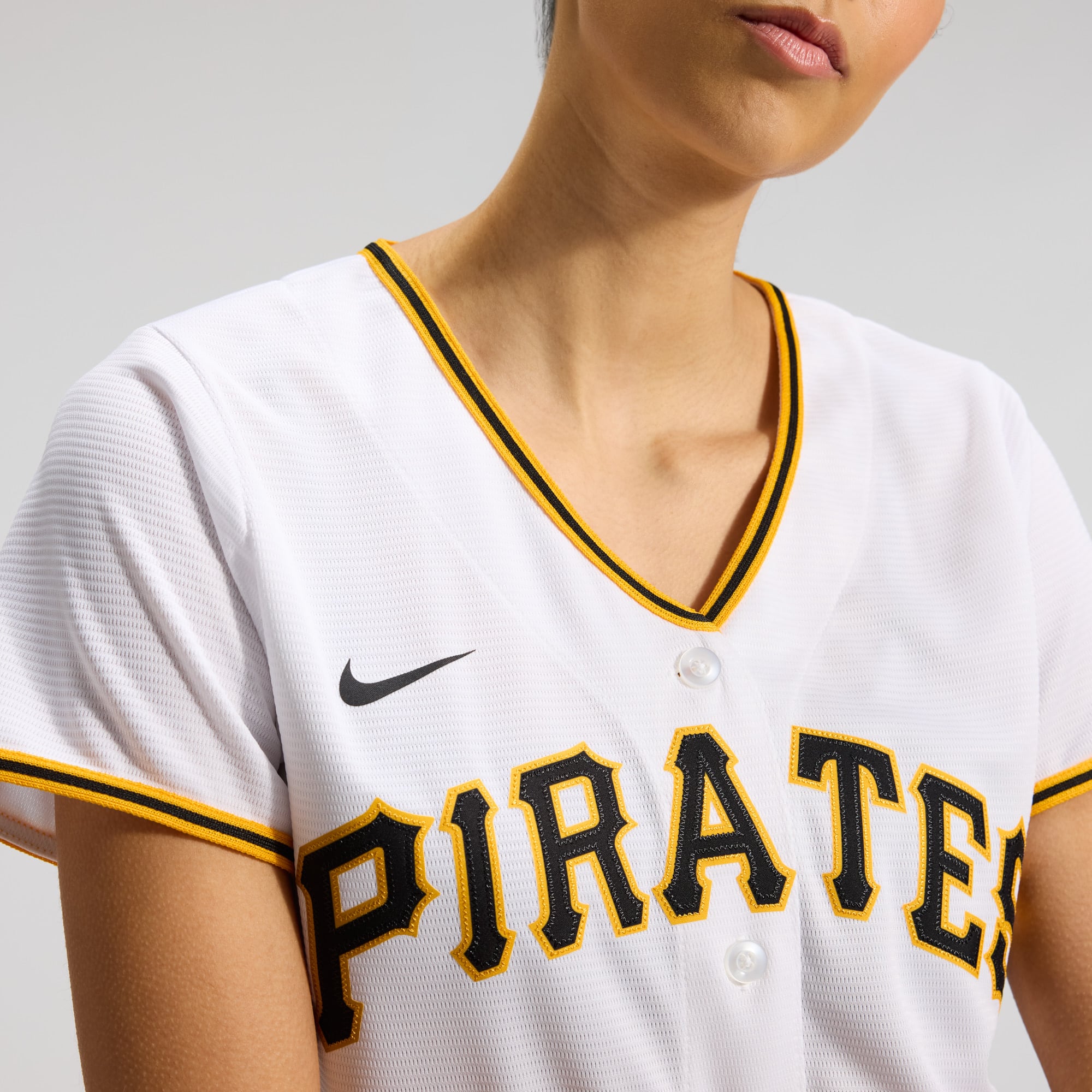 Paul Skenes Pittsburgh Pirates Women's Home Player Jersey - White - Image 10