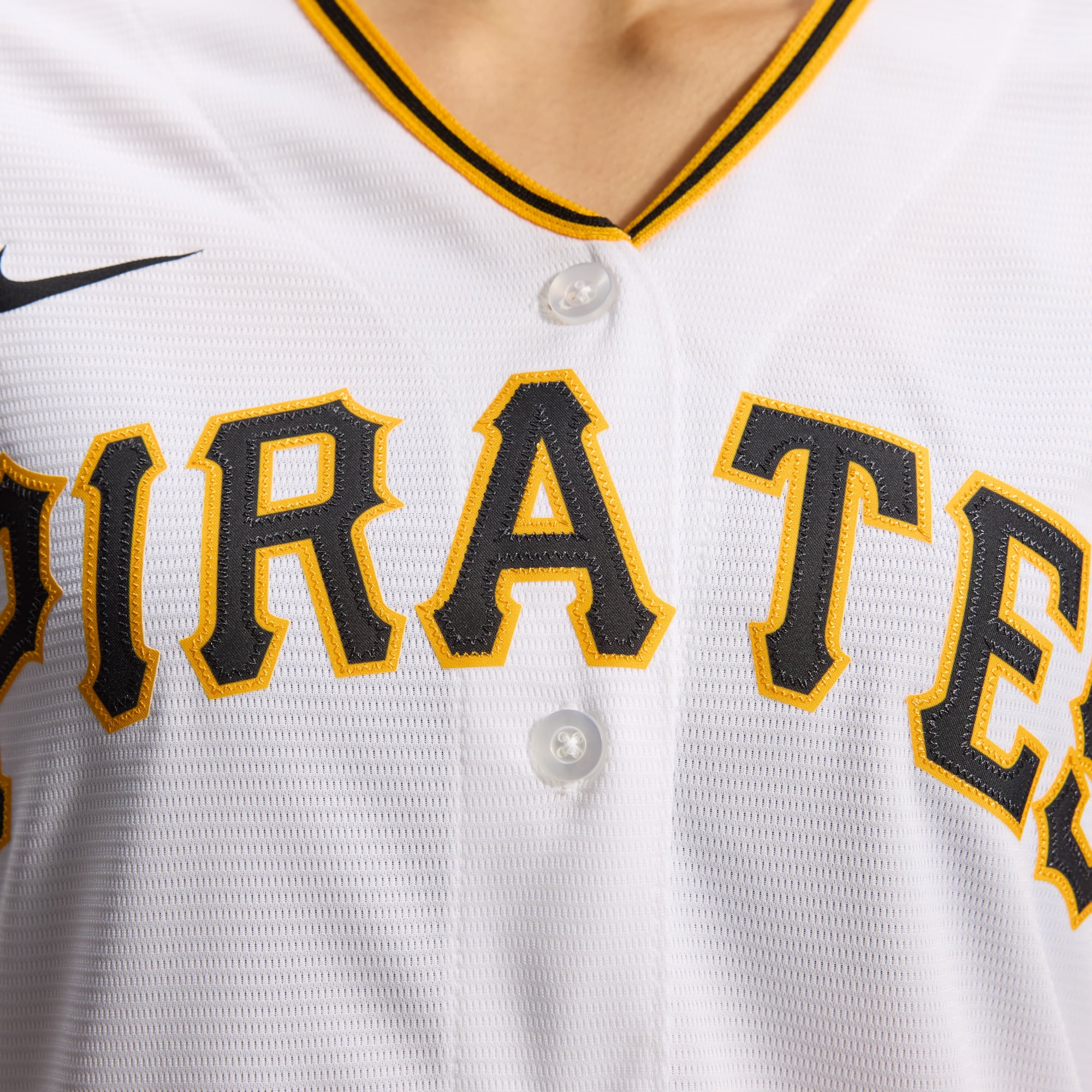 Paul Skenes Pittsburgh Pirates Women's Home Player Jersey - White - Image 12