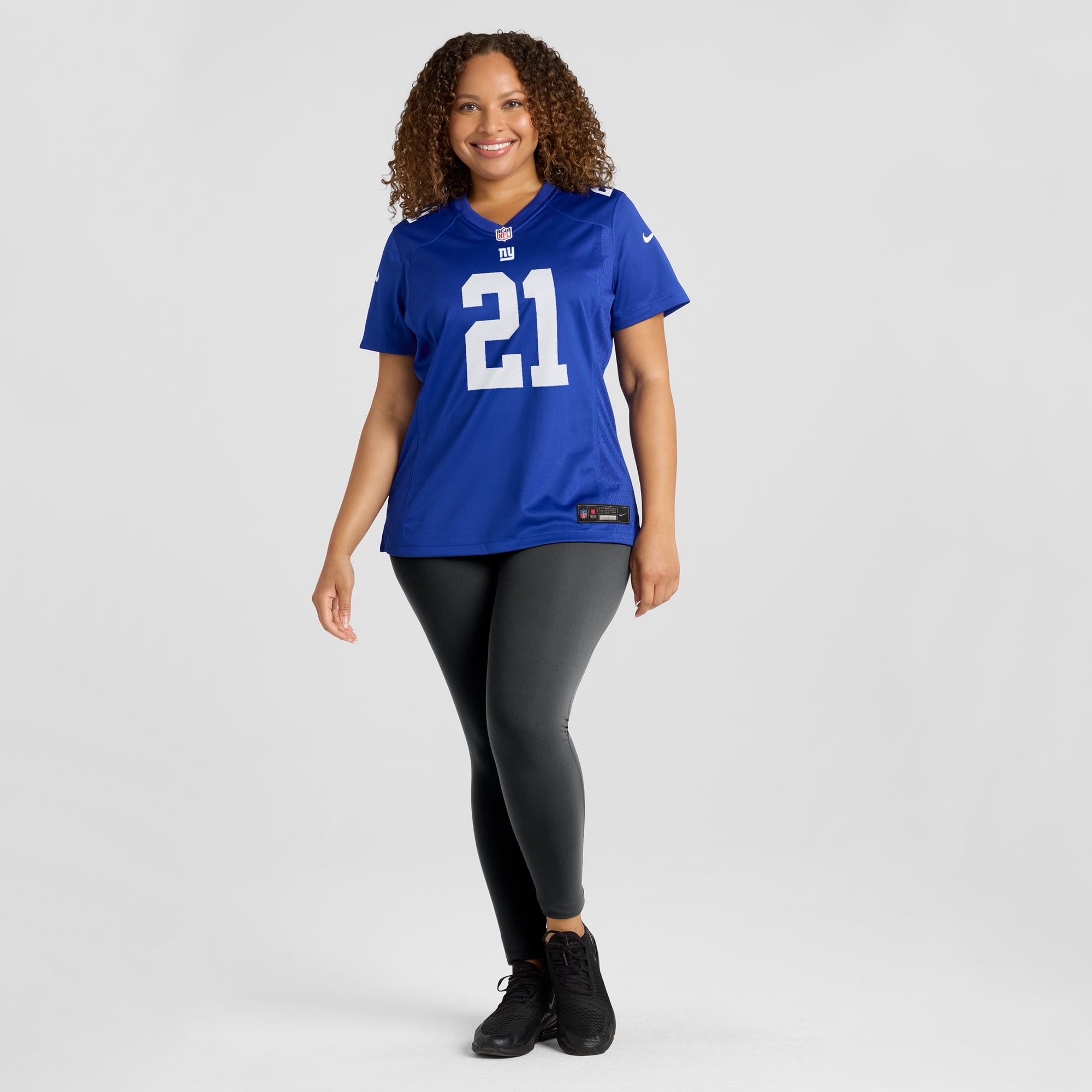 Paulson Adebo New York Giants Women's Team Game Jersey - Royal - Image 7