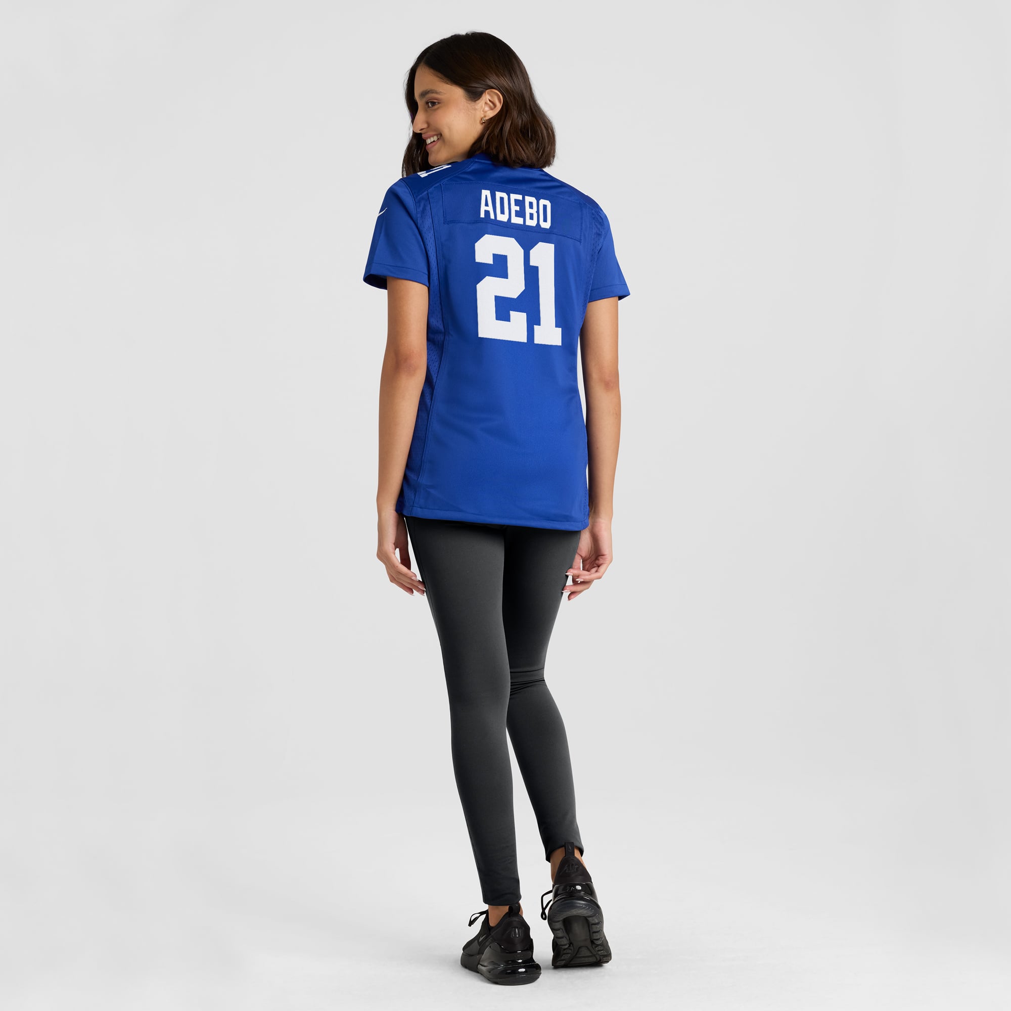 Paulson Adebo New York Giants Women's Team Game Jersey - Royal - Image 6