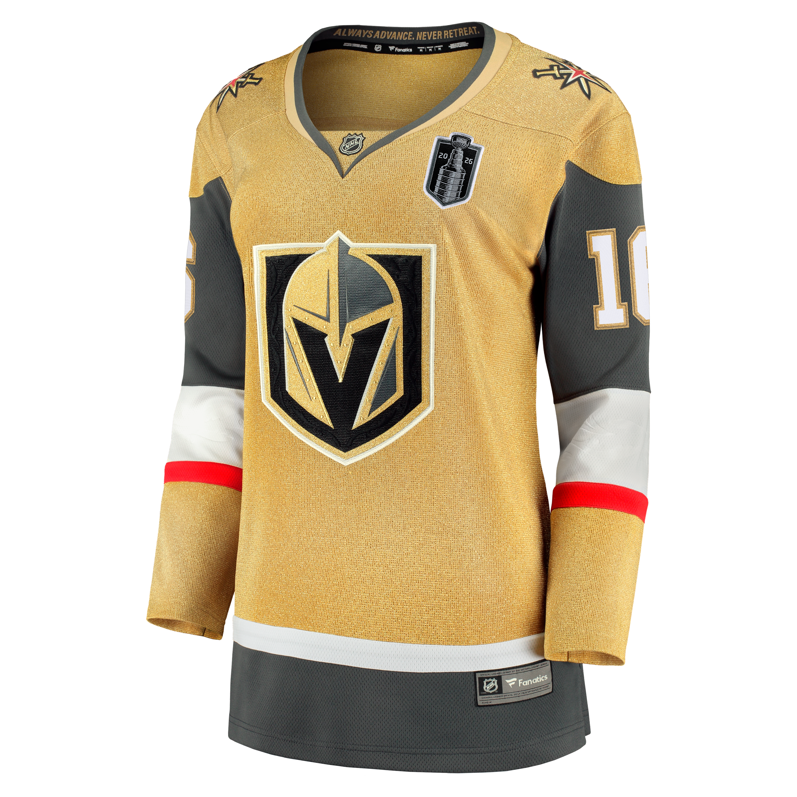Pavel Dorofeyev Vegas Golden Knights Women's 2026 Stanley Cup Final Breakaway Jersey - Gold - Image 3