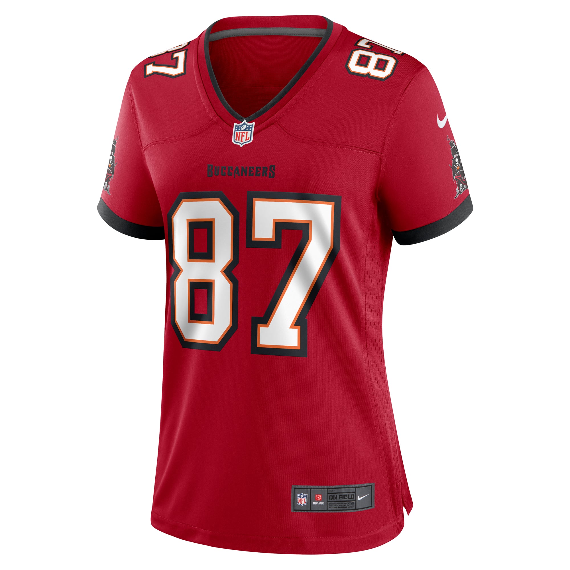 Payne Durham Tampa Bay Buccaneers Women's Game Jersey - Red - Image 3