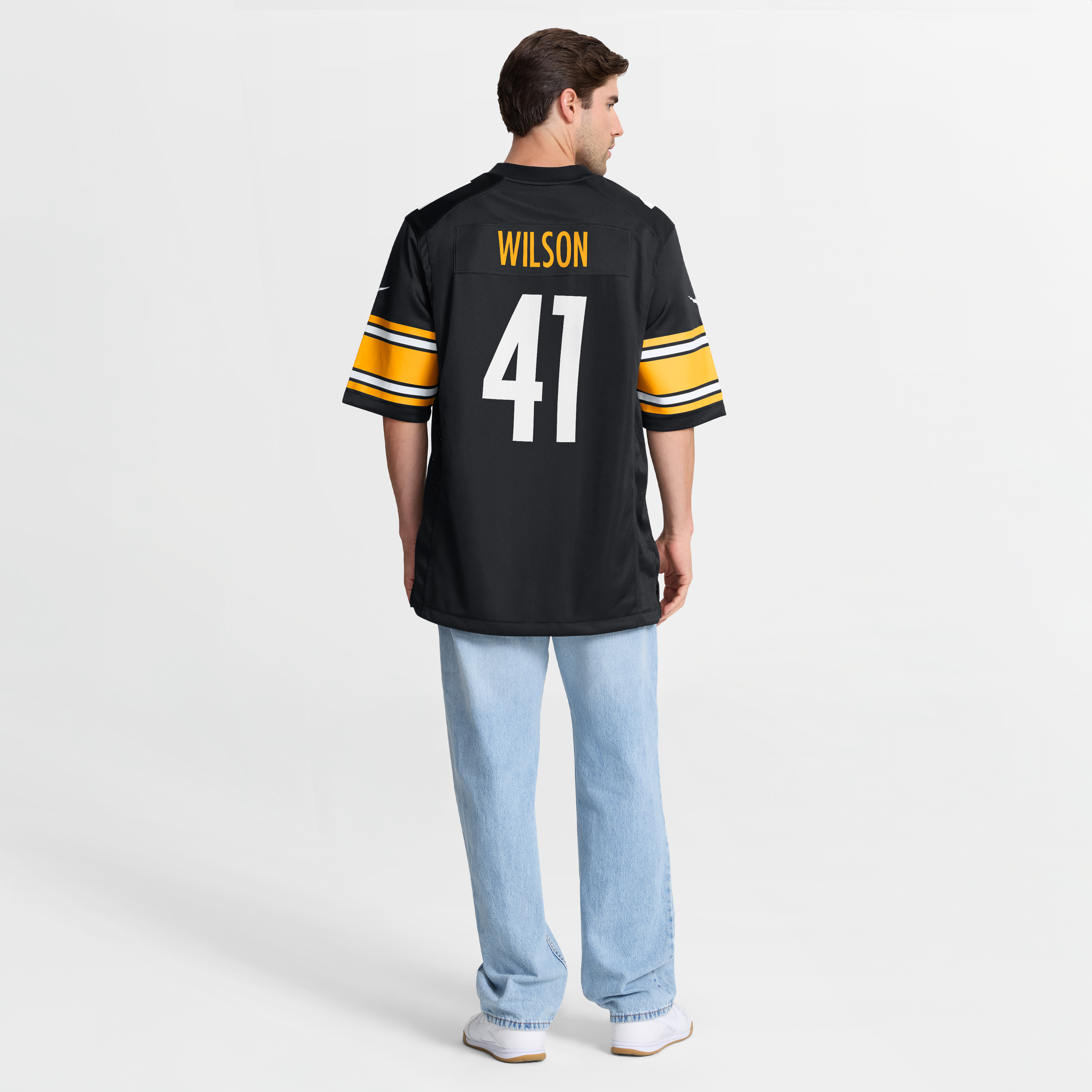 Payton Wilson Pittsburgh Steelers Game Jersey - Black - Image 9