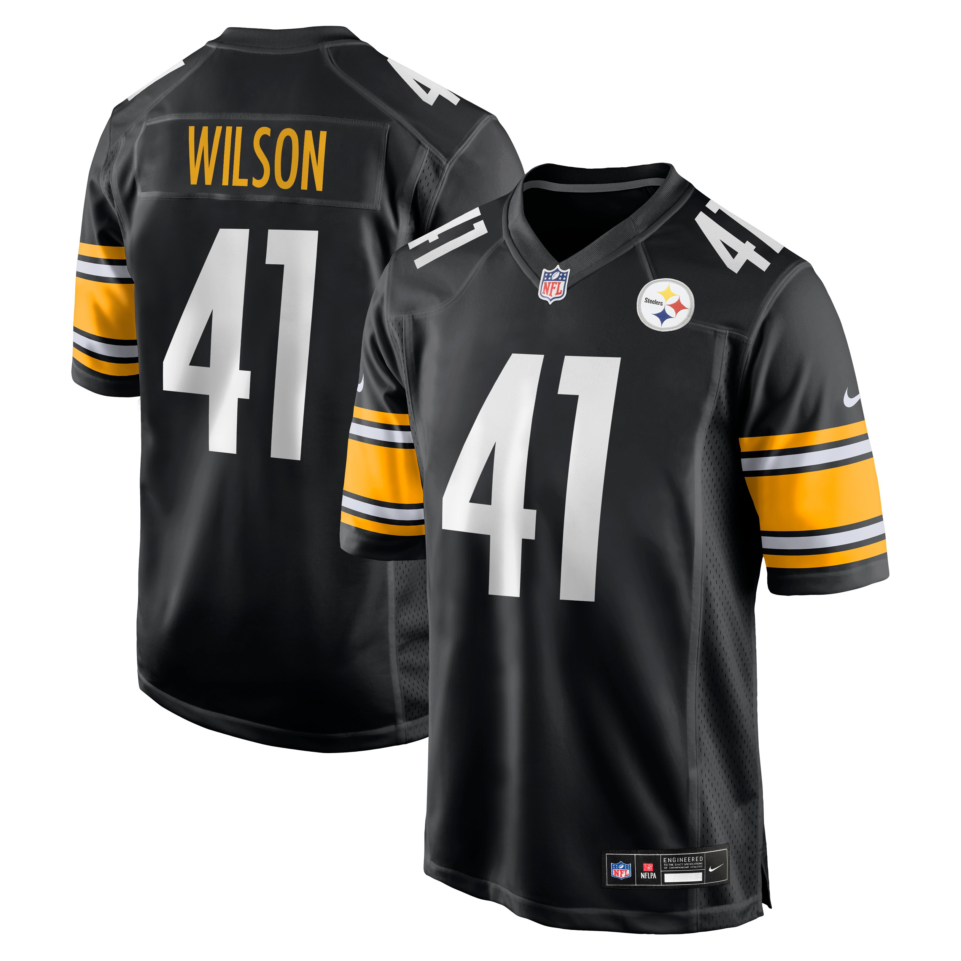 Payton Wilson Pittsburgh Steelers Game Jersey - Black