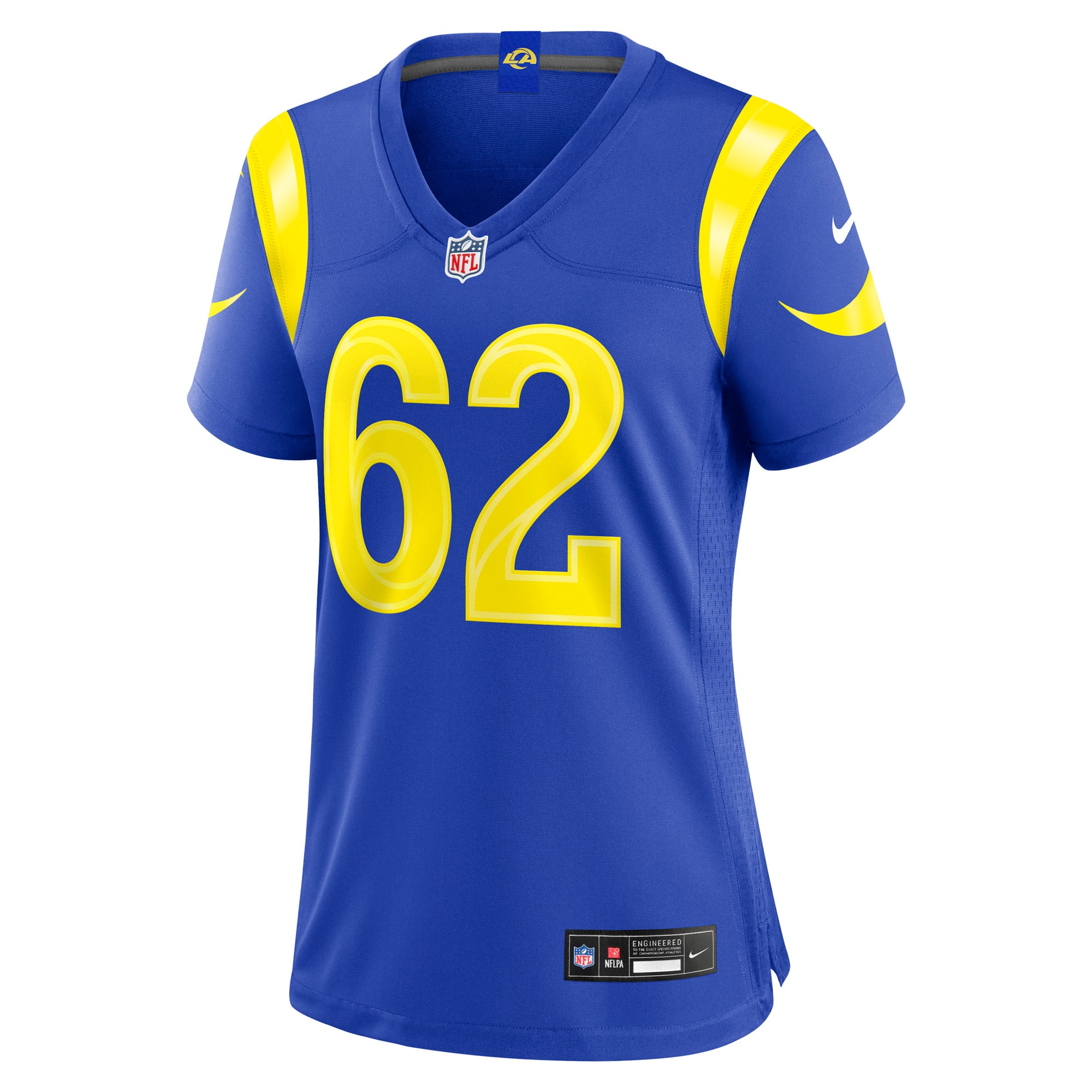 Payton Zdroik Los Angeles Rams Women's Team Game Jersey - Royal - Image 3