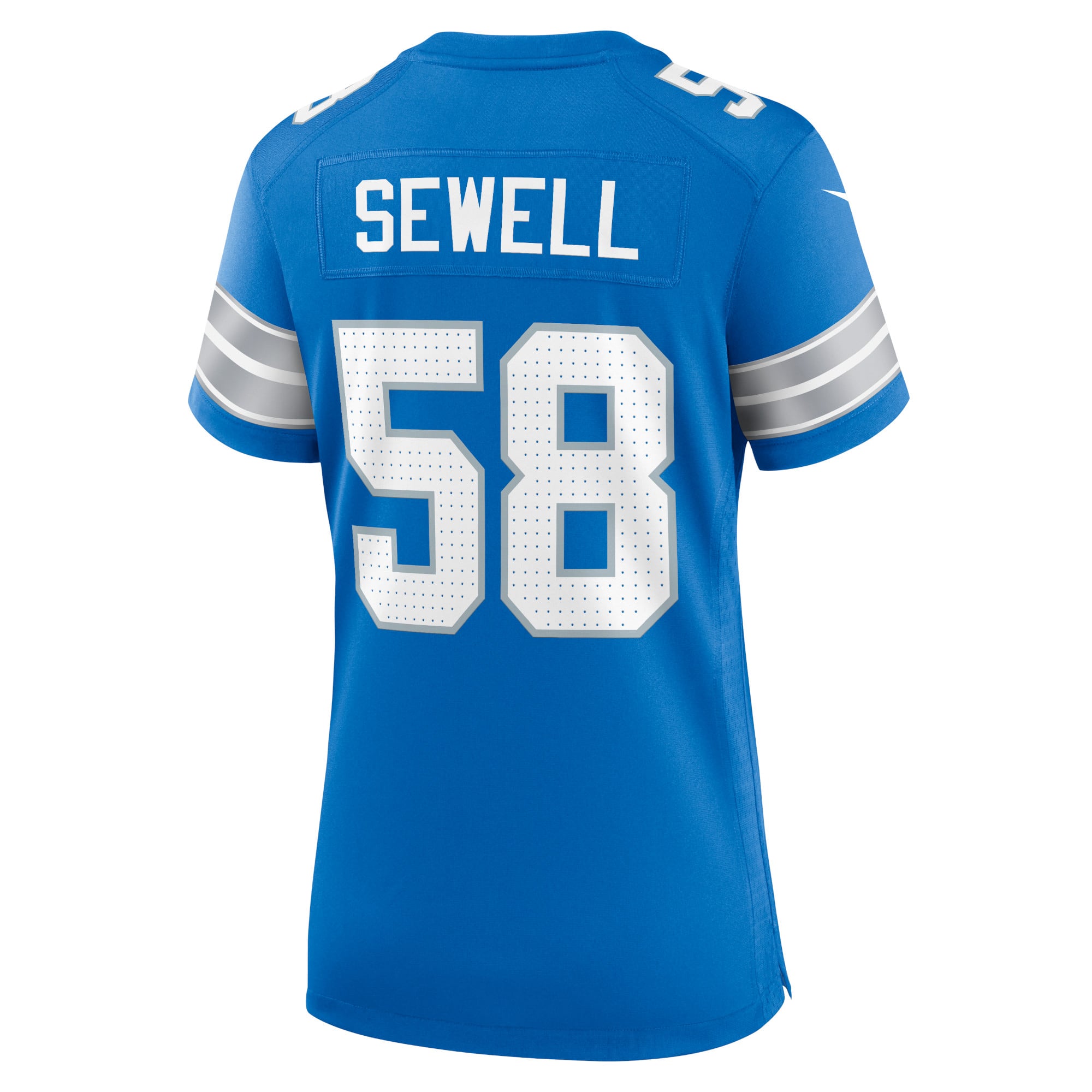 Penei Sewell Detroit Lions Women's 2nd Alternate Game Jersey - Blue - Image 4
