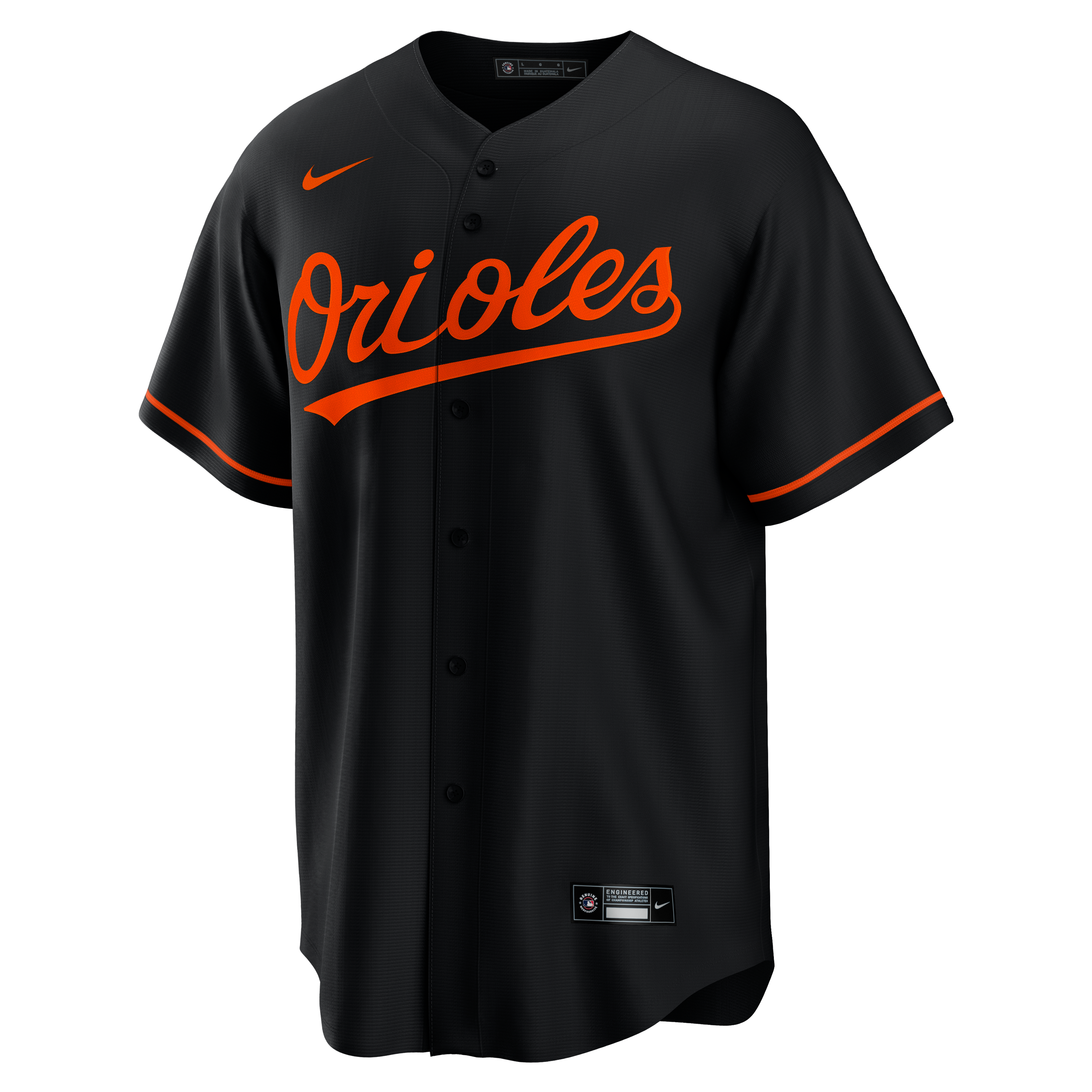 Pete Alonso Baltimore Orioles Alternate Jersey - Black - Image 3