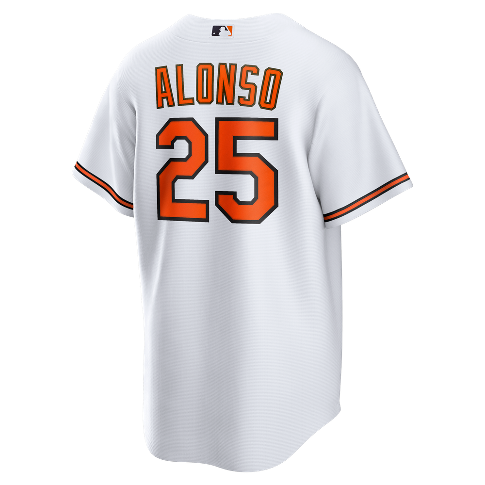 Pete Alonso Baltimore Orioles Home Jersey - White - Image 4