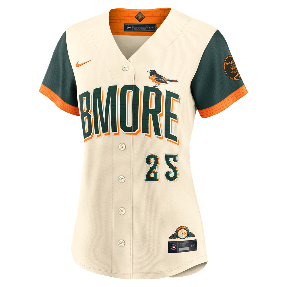 Pete Alonso Baltimore Orioles Women's 2026 City Connect Stadium Jersey - Cream - Image 3