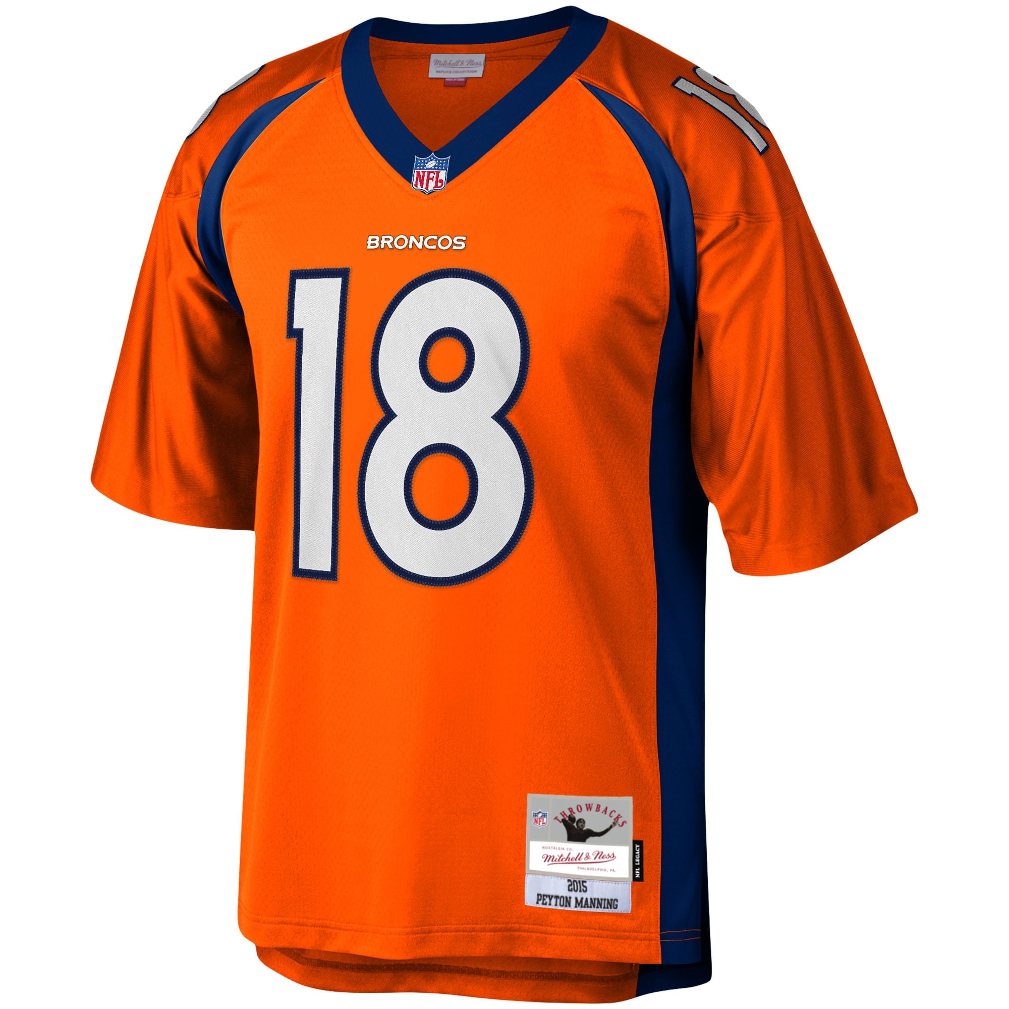 Peyton Manning Denver Broncos Legacy Jersey - Orange - Image 3