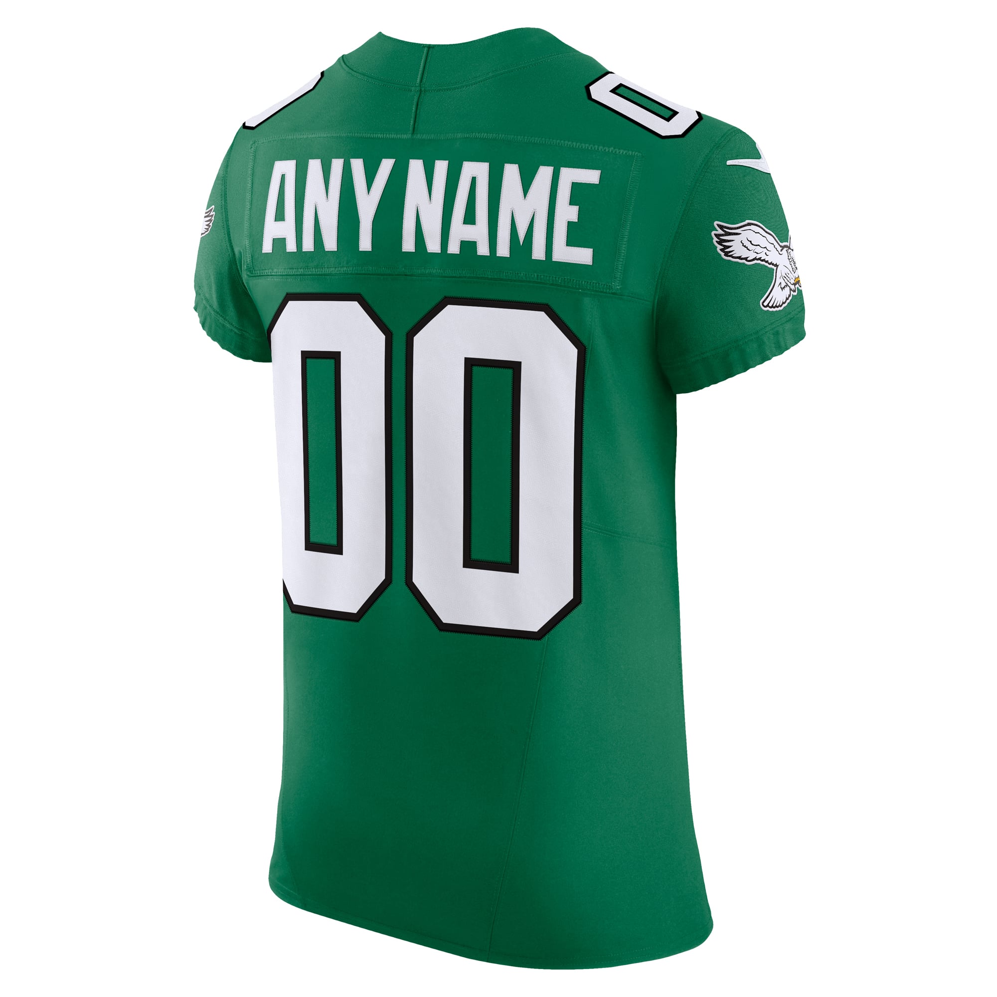 Philadelphia Eagles 2nd Alternate Vapor F.U.S.E. Elite Custom Jersey - Kelly Green - Image 4
