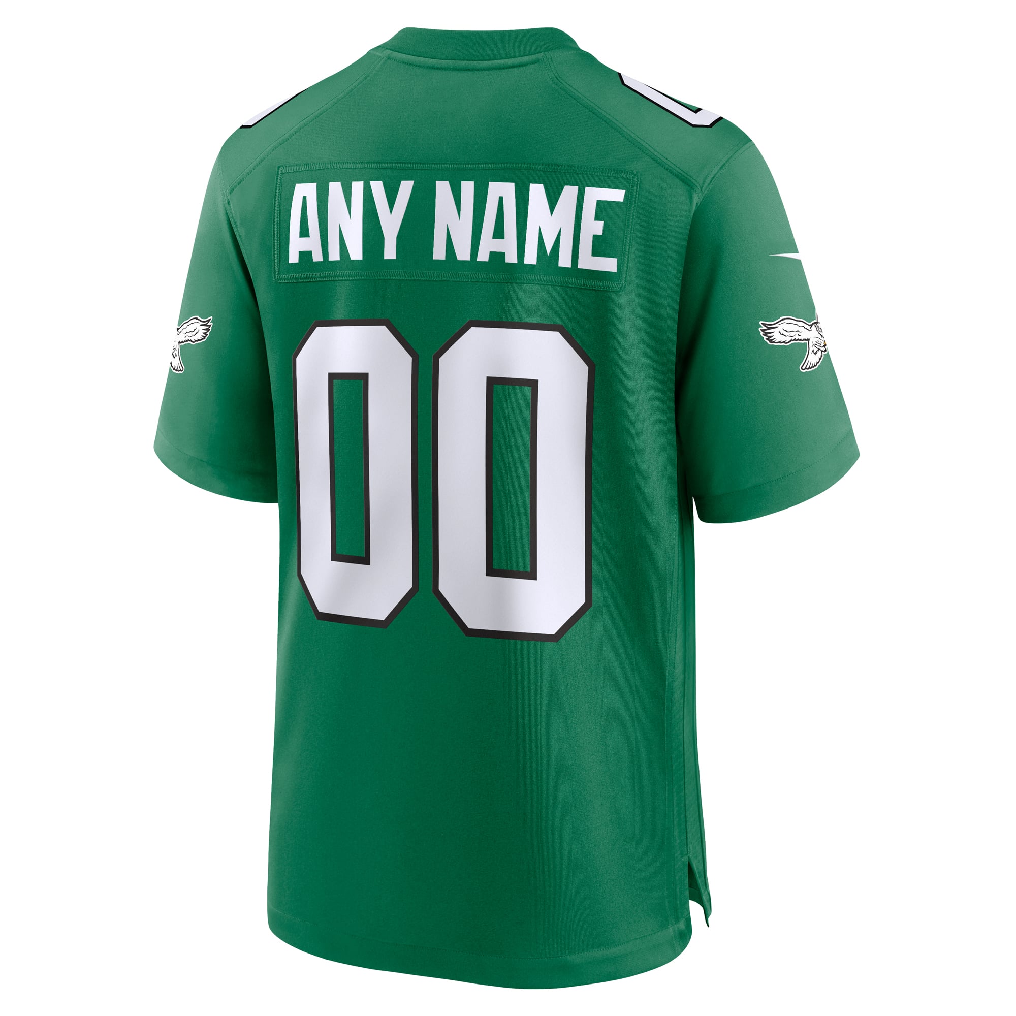 Philadelphia Eagles Alternate Custom Game Jersey - Kelly Green - Image 4