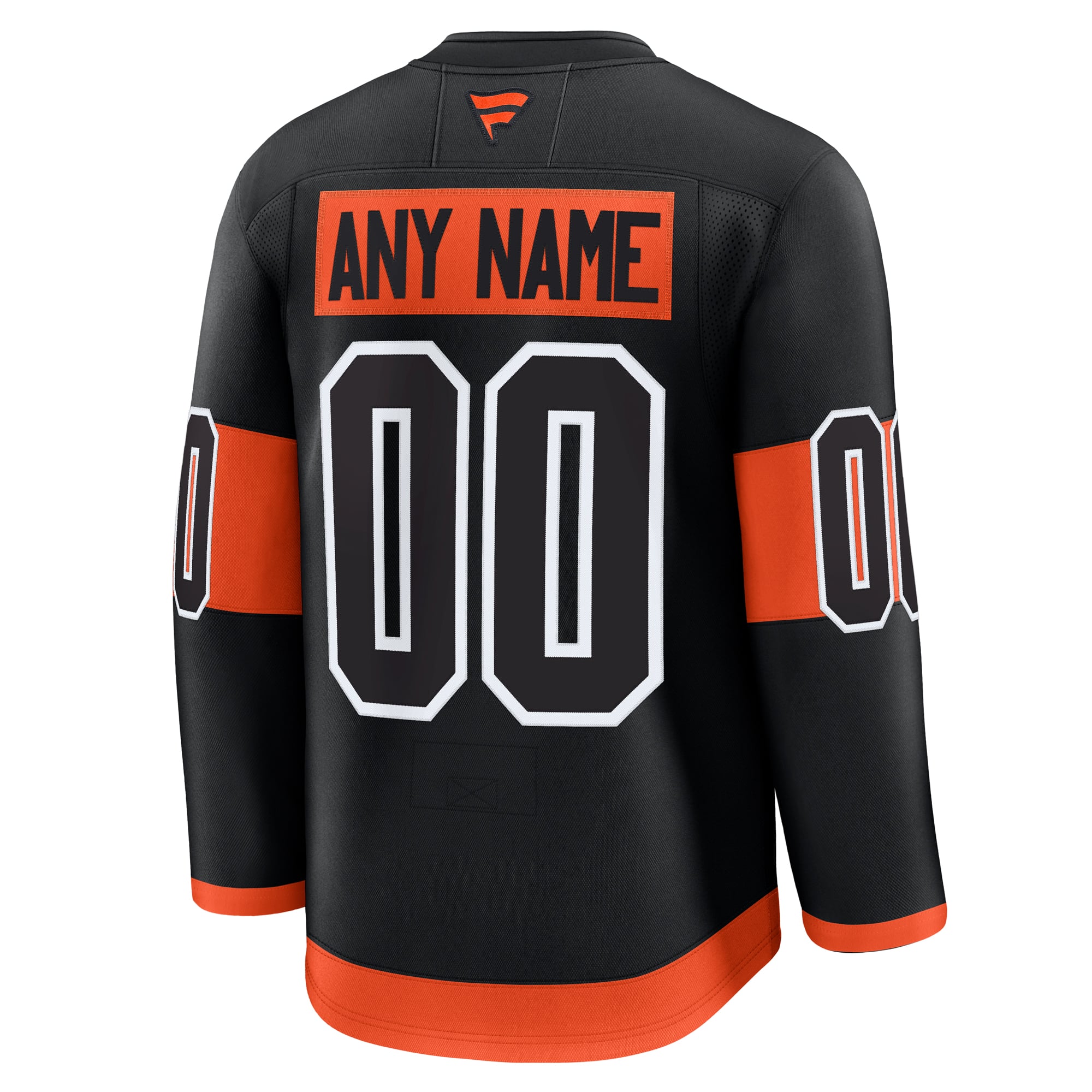 Philadelphia Flyers Away Premium Custom Jersey - Black - Image 4