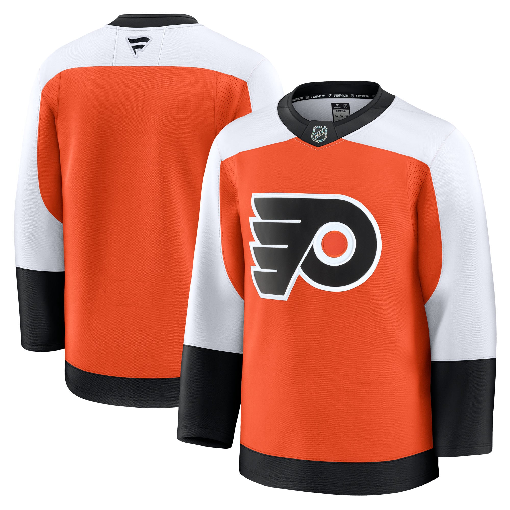 Philadelphia Flyers Away Premium Jersey - Texas Orange - Image 2