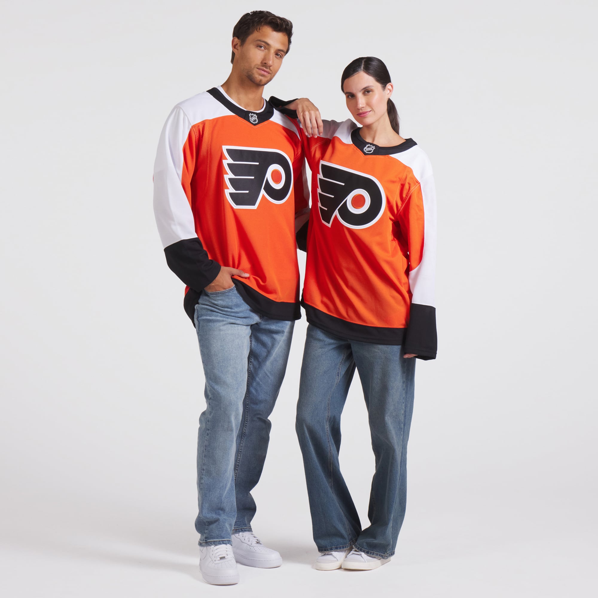 Philadelphia Flyers Away Premium Jersey - Texas Orange - Image 8
