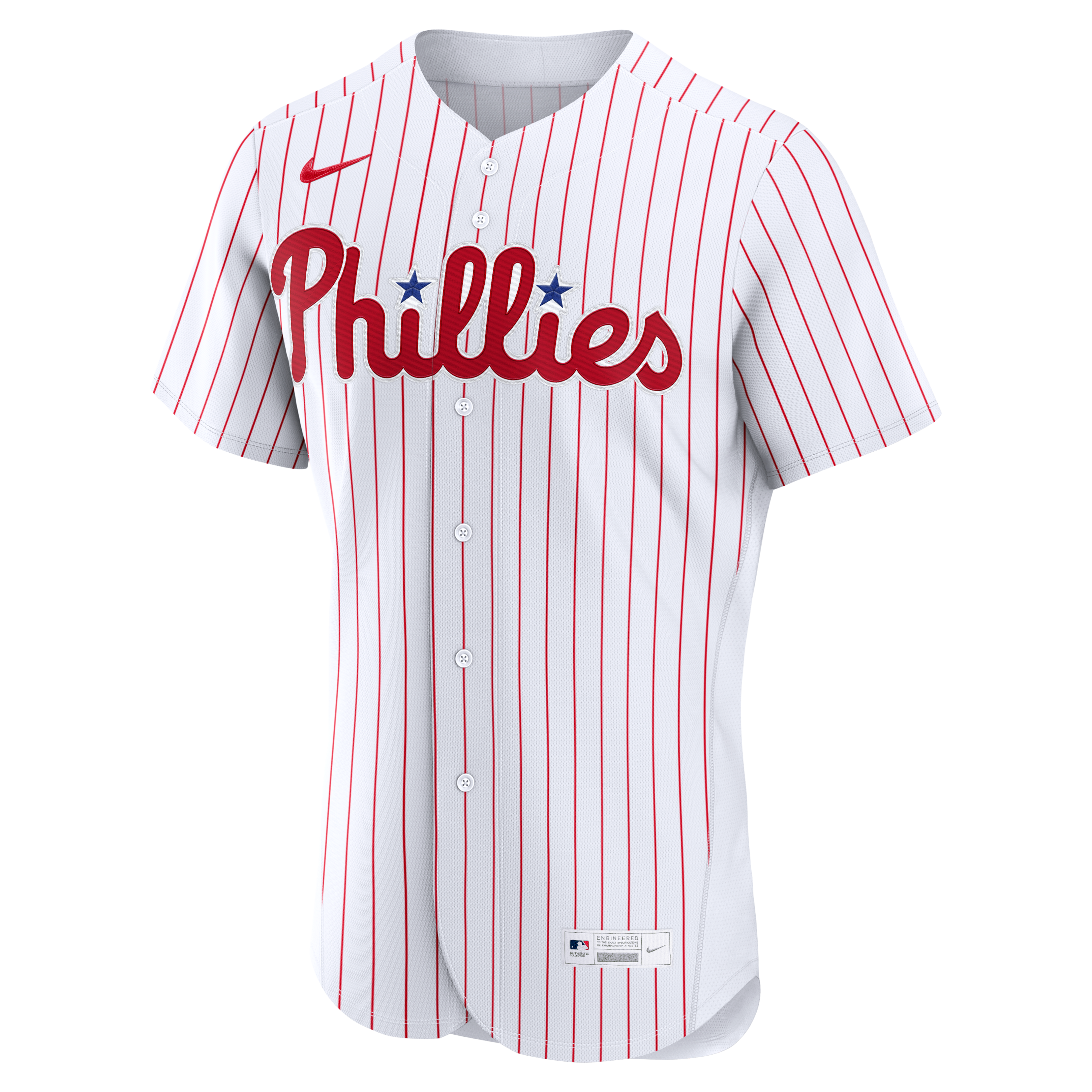 Philadelphia Phillies Home Custom Jersey - White - Image 3