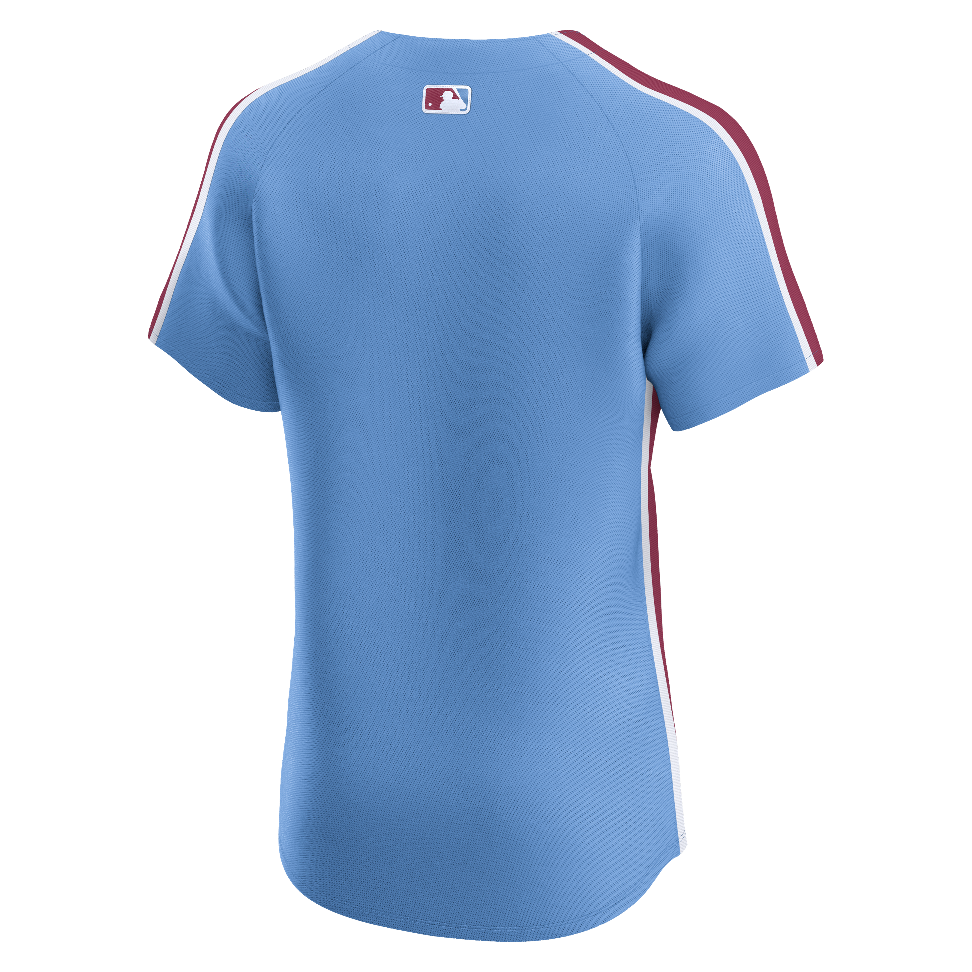 Philadelphia Phillies Home Elite Jersey - Light Blue - Image 4