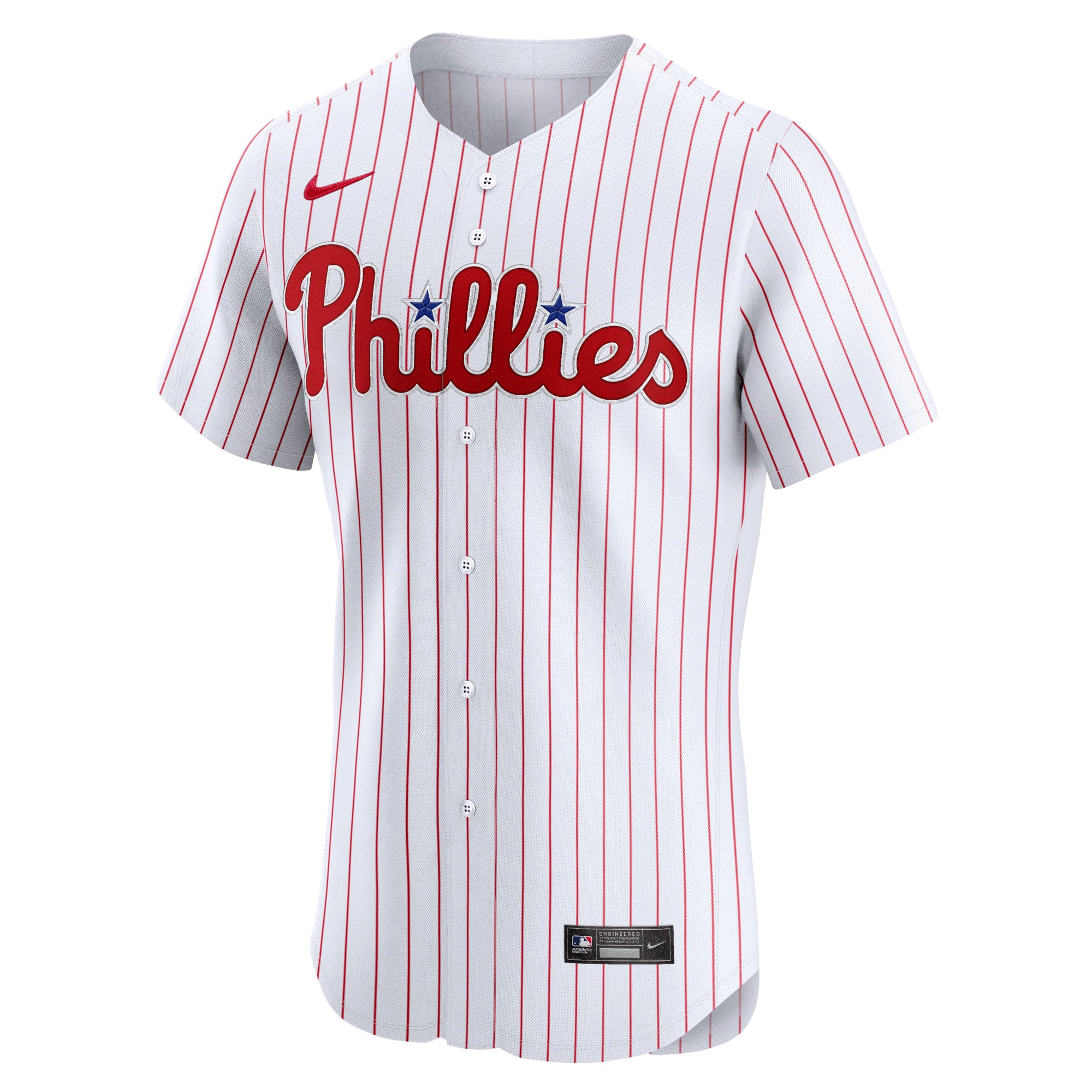 Philadelphia Phillies Home Elite Jersey - White - Image 3