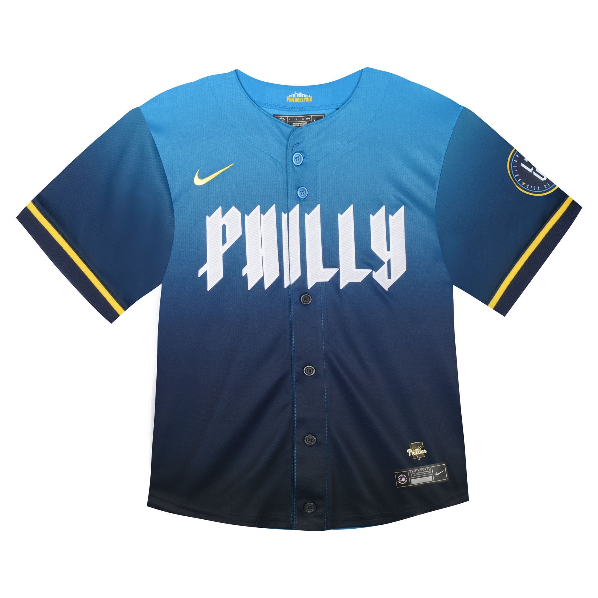 Philadelphia Phillies Toddler City Connect Team Limited Jersey - Blue - Image 3