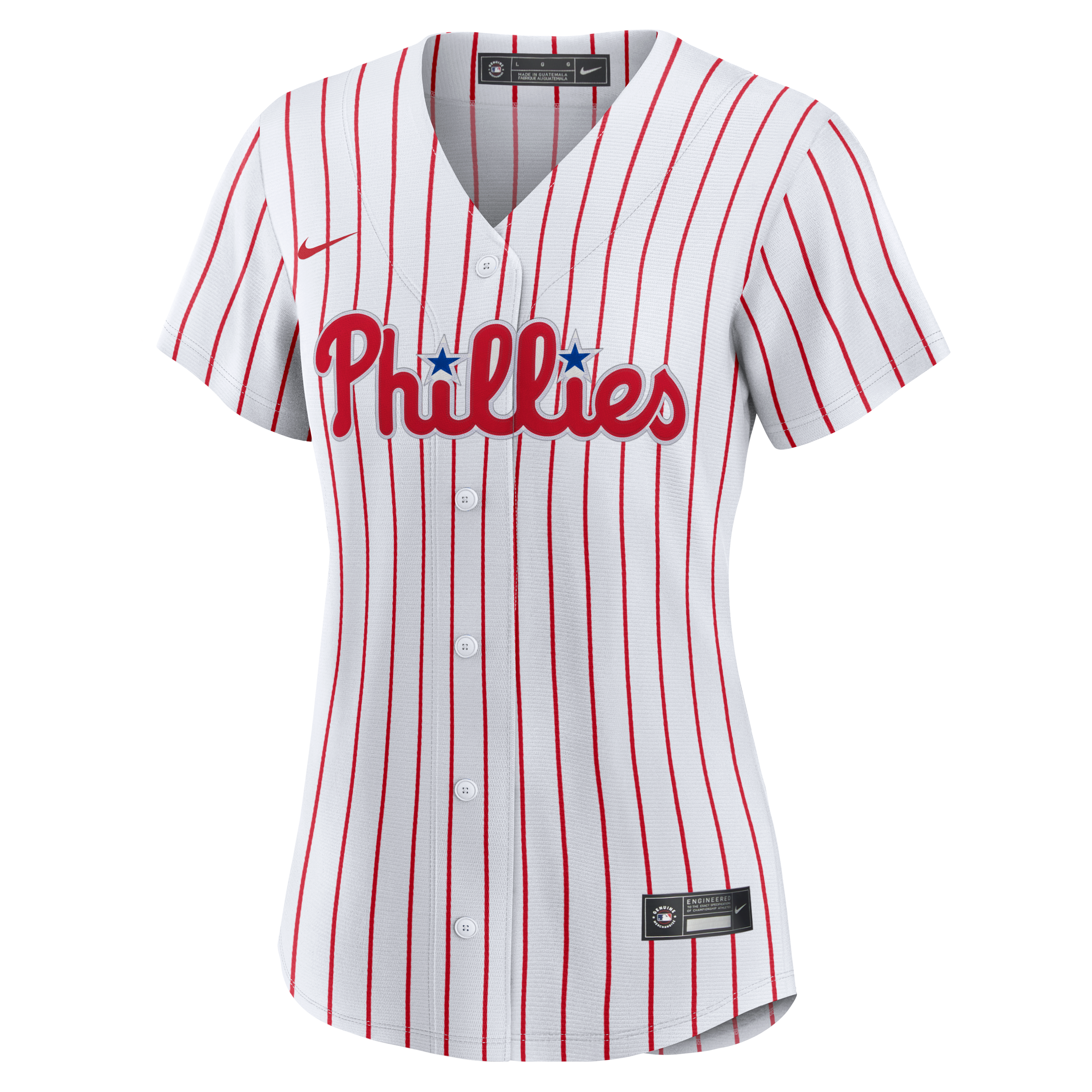 Philadelphia Phillies Women's Home Team Jersey - White - Image 6