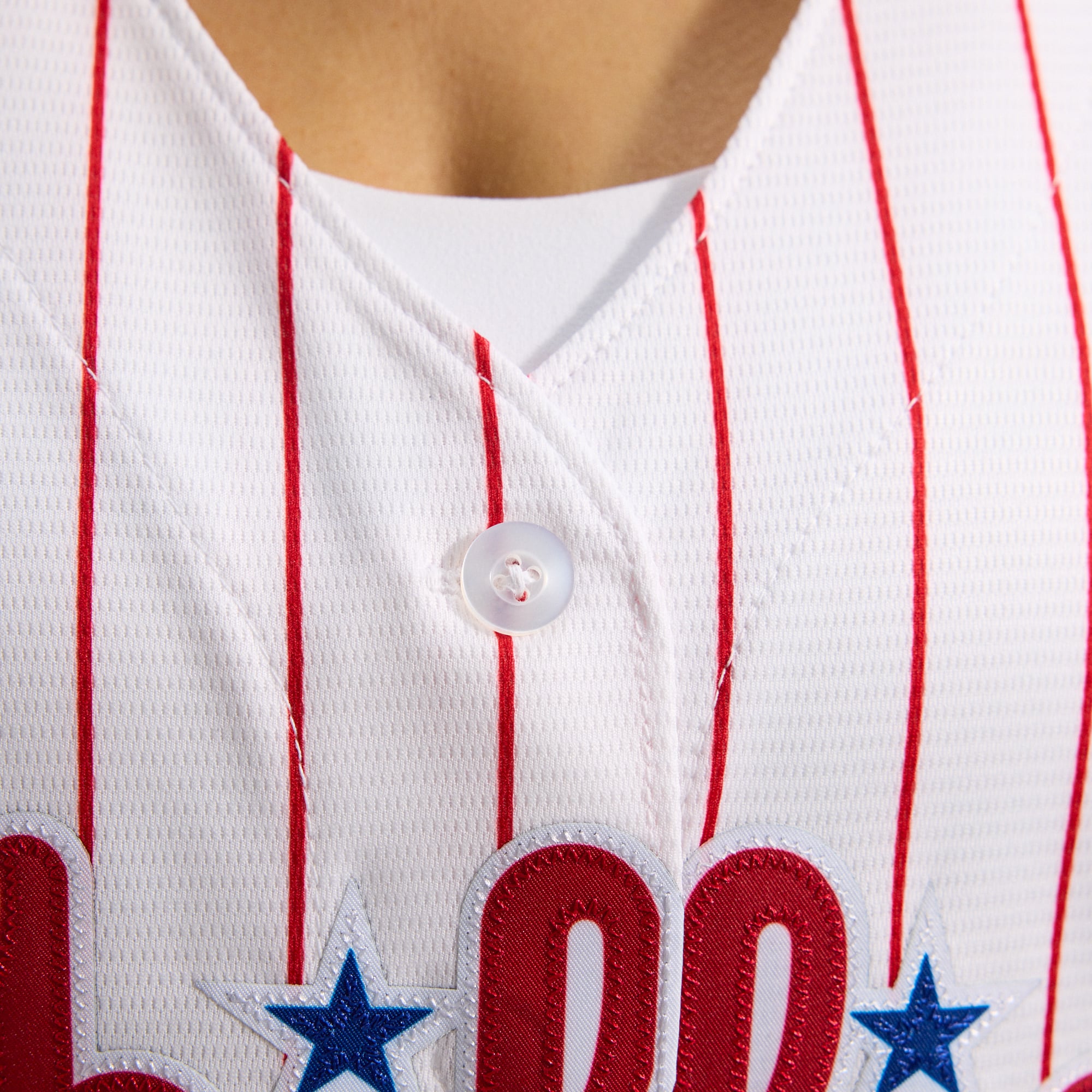 Philadelphia Phillies Women's Home Team Jersey - White - Image 13
