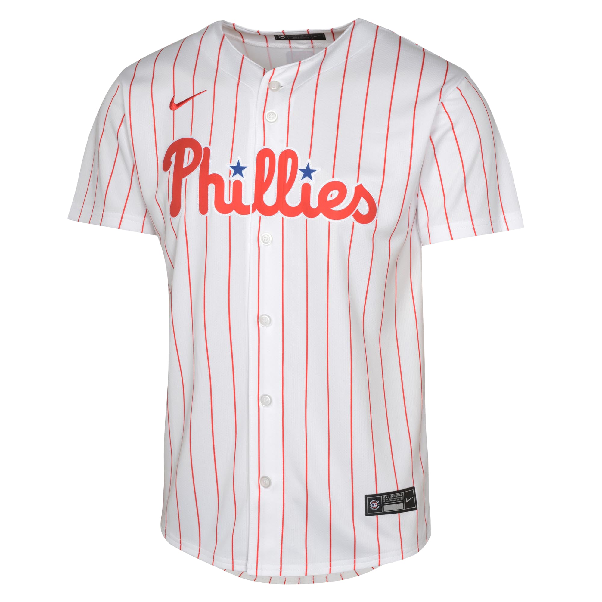 Philadelphia Phillies Youth Home Game Jersey - White - Image 3