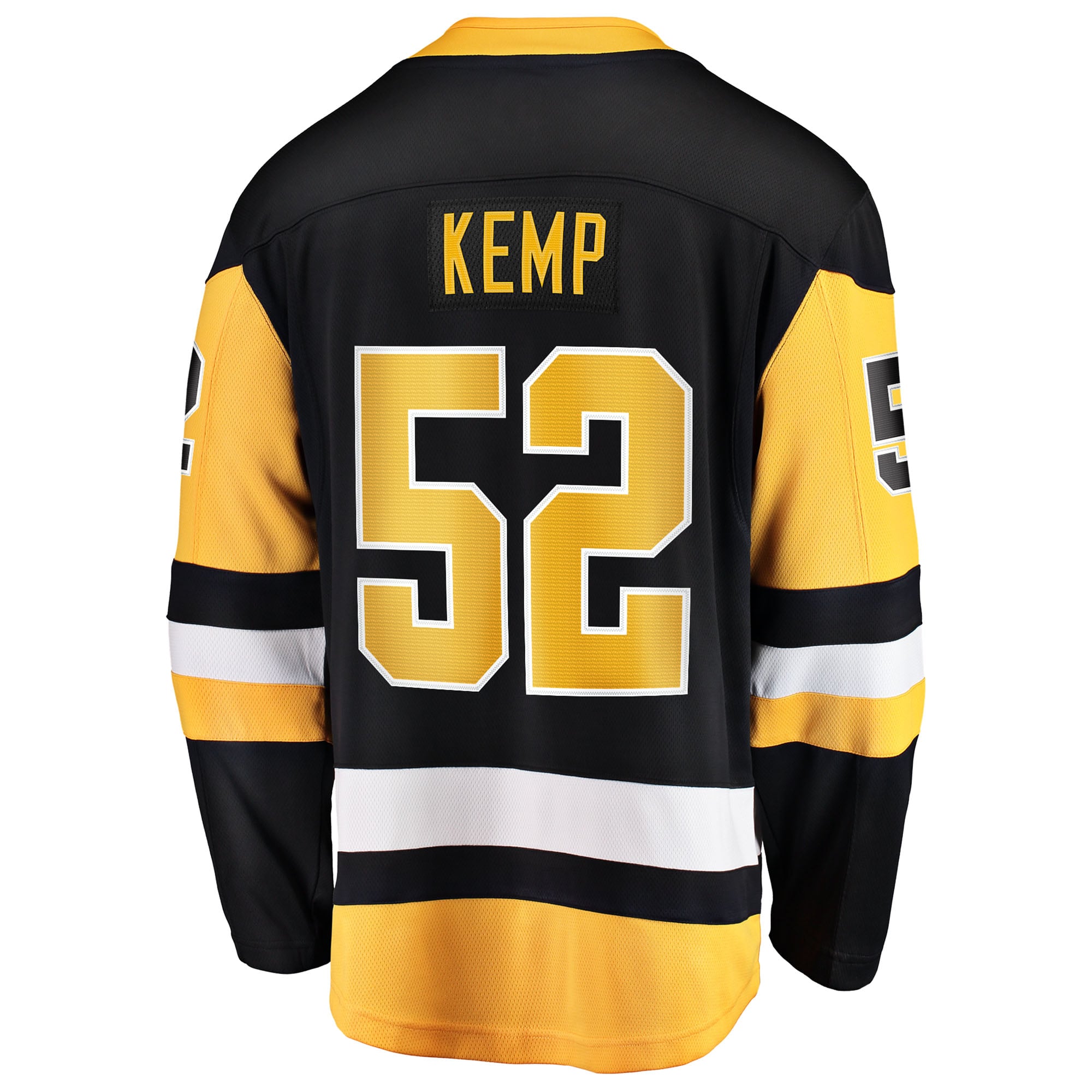 Philip Kemp Pittsburgh Penguins Home Breakaway Jersey - Black - Image 4