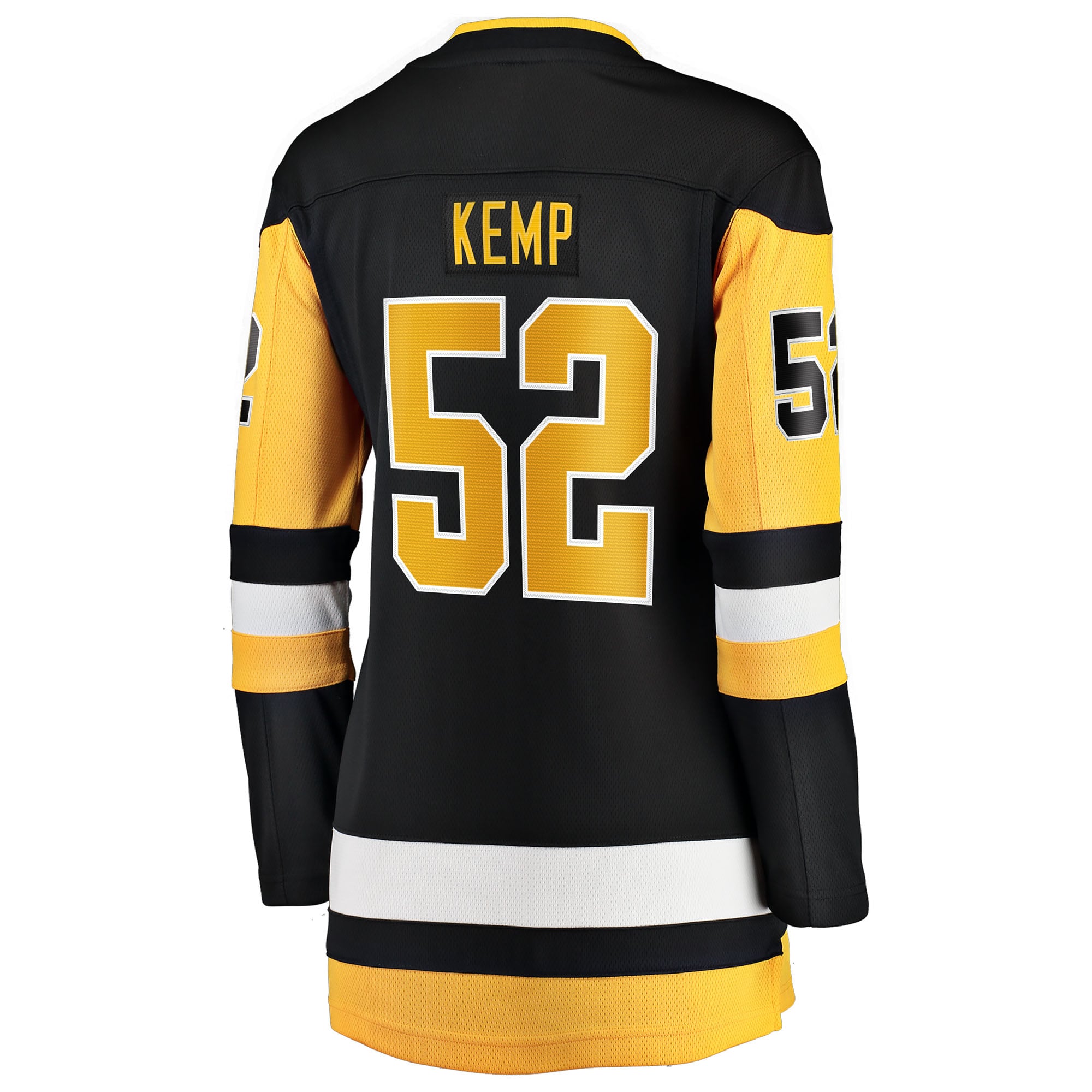 Philip Kemp Pittsburgh Penguins Women's Home Breakaway Jersey - Black - Image 4