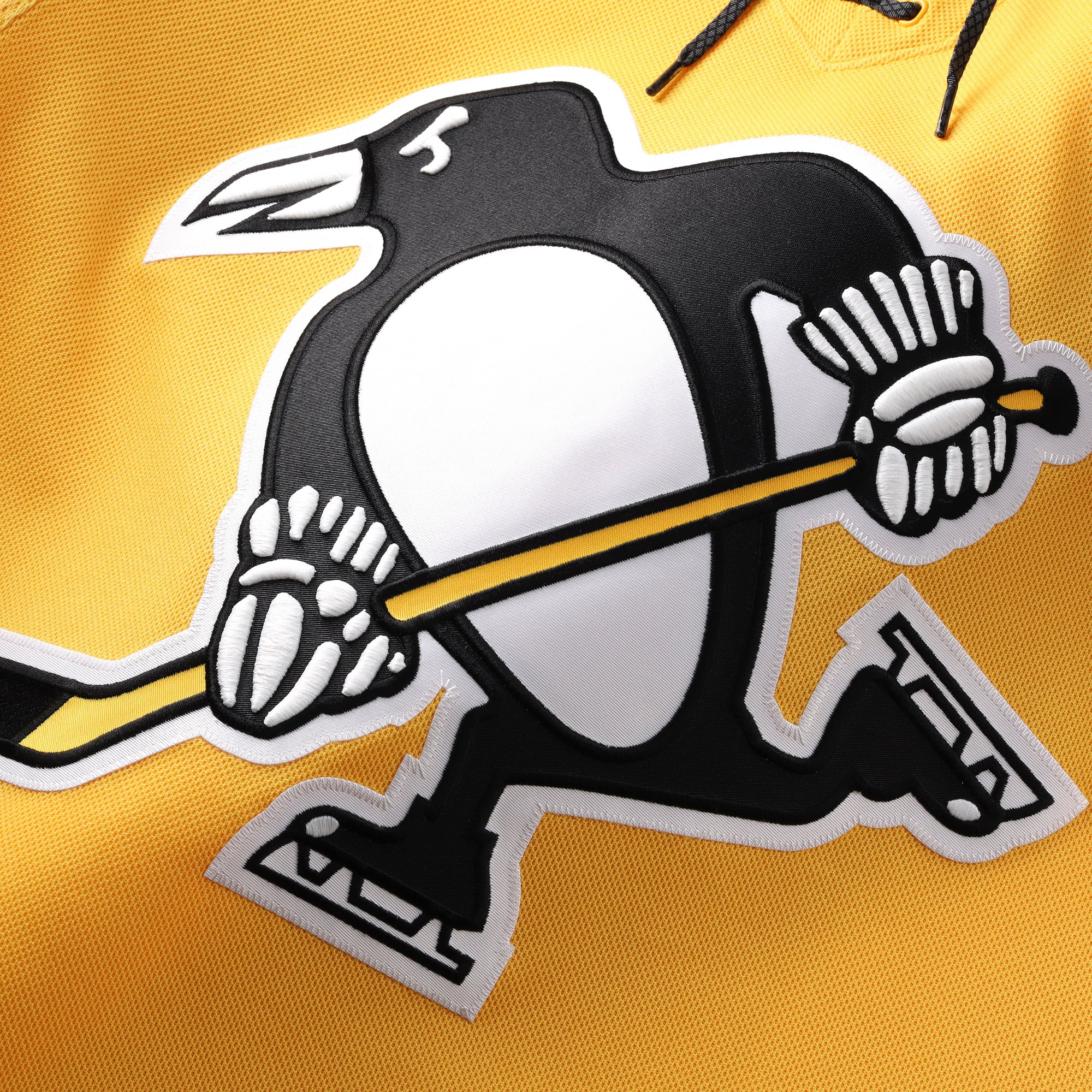 Pittsburgh Penguins Home Premium Jersey - Gold - Image 6
