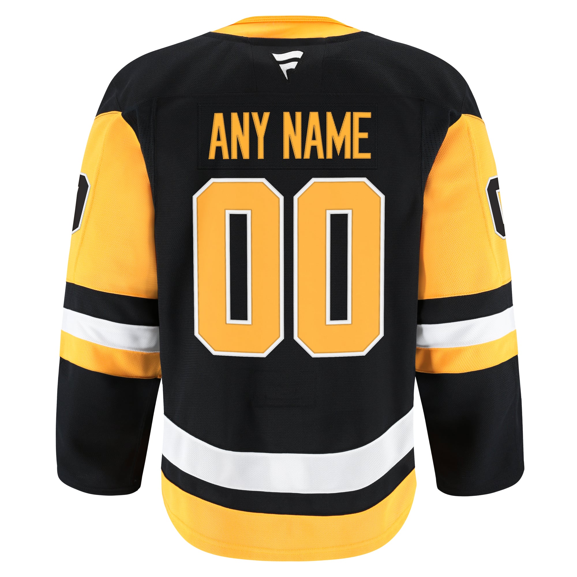 Pittsburgh Penguins Home Pro Custom Jersey - Black - Image 4