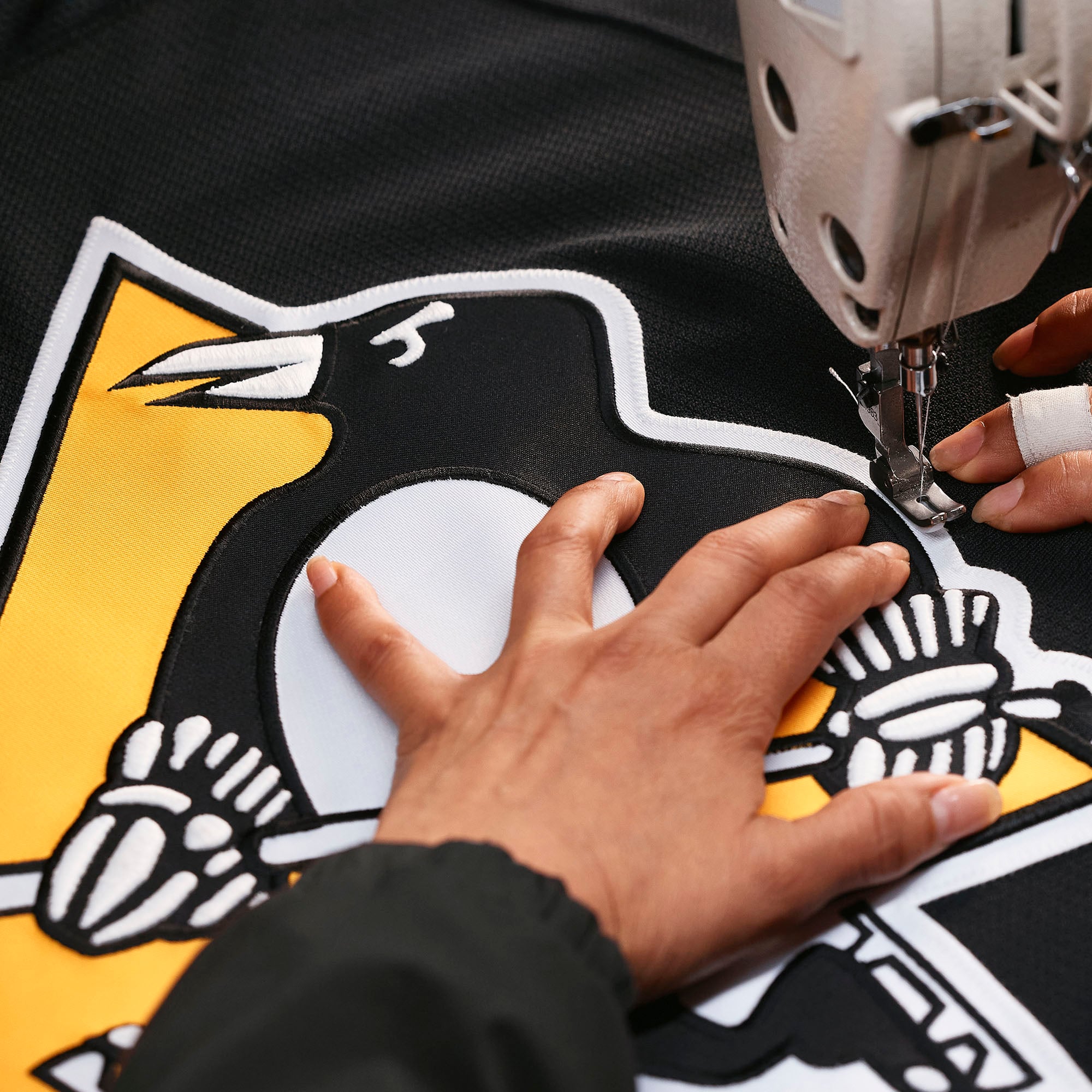 Pittsburgh Penguins Home Pro Custom Jersey - Black - Image 5