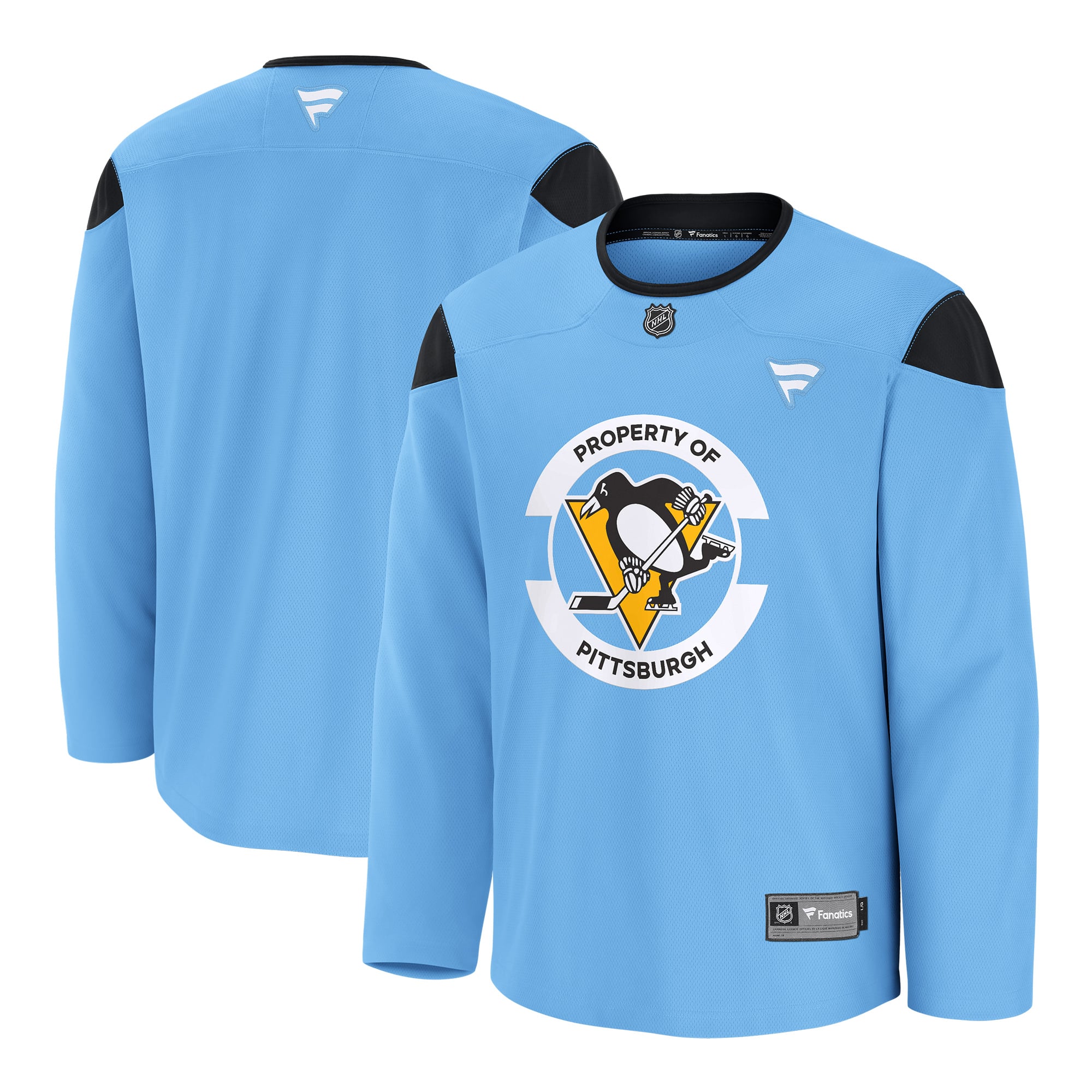 Pittsburgh Penguins Practice Jersey - Blue - Image 2