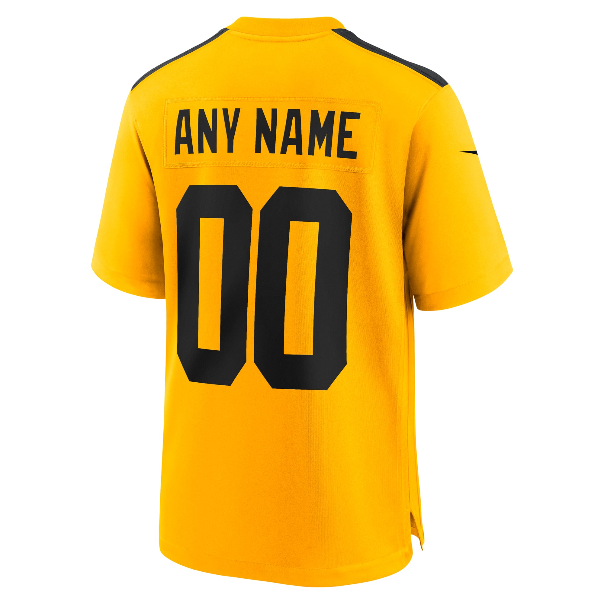 Pittsburgh Steelers Custom Game Jersey - Gold - Image 4