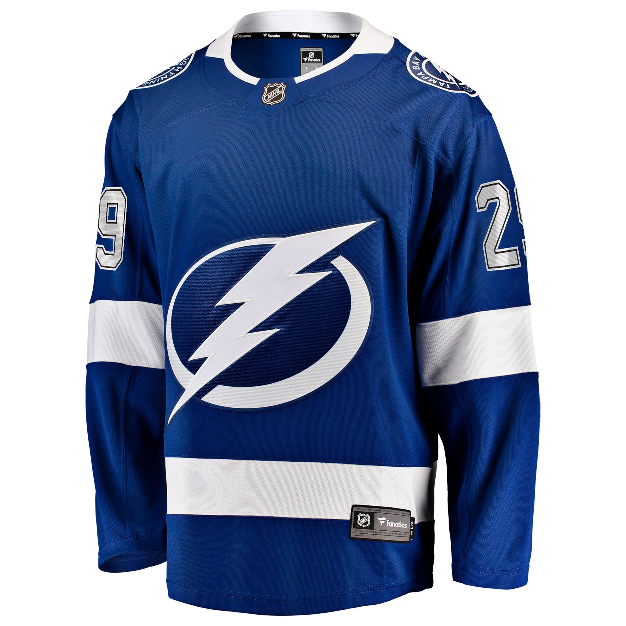 Pontus Holmberg Tampa Bay Lightning Home Breakaway Jersey - Blue - Image 3